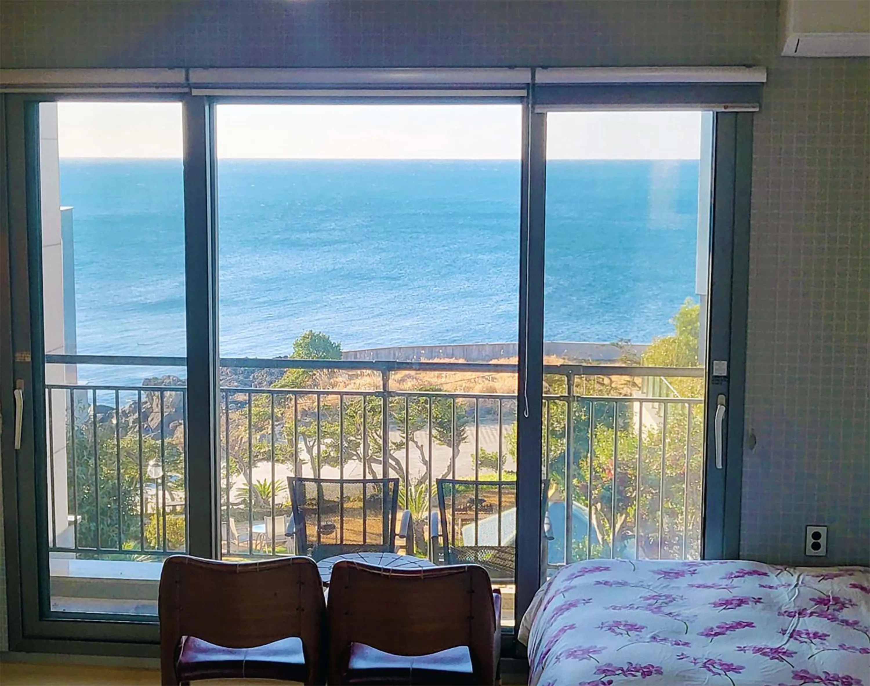 Sea view, Bed in OROJEJU