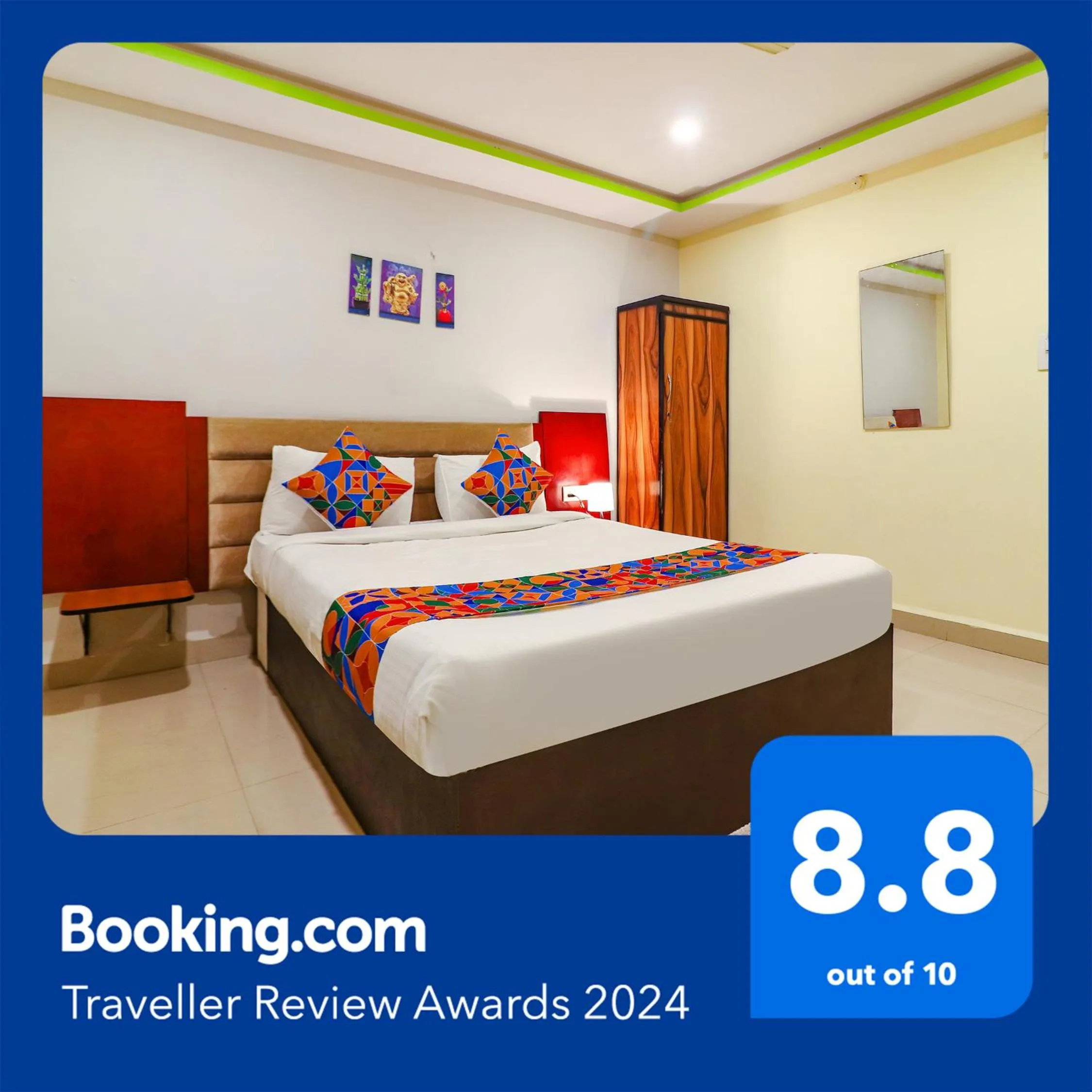 Bed in FabExpress Broholic Suites - Nr JNTU Kukatpally