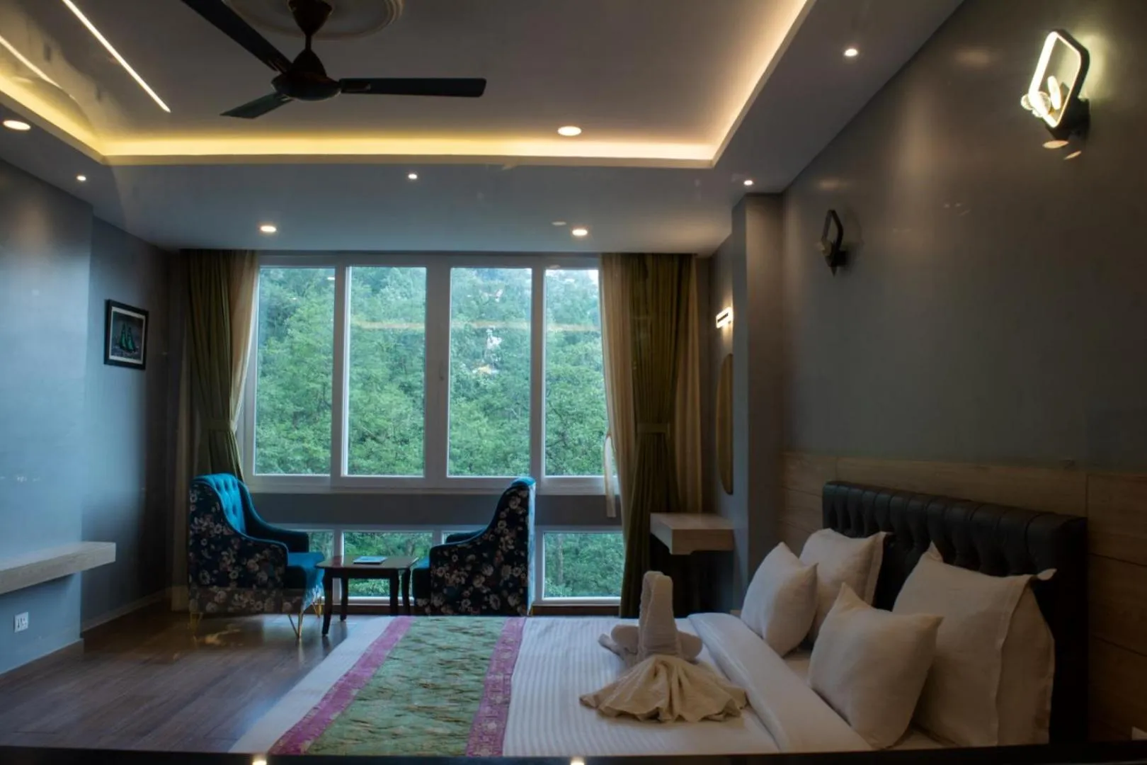 Living room in Avianna Gangtok Resort & Spa