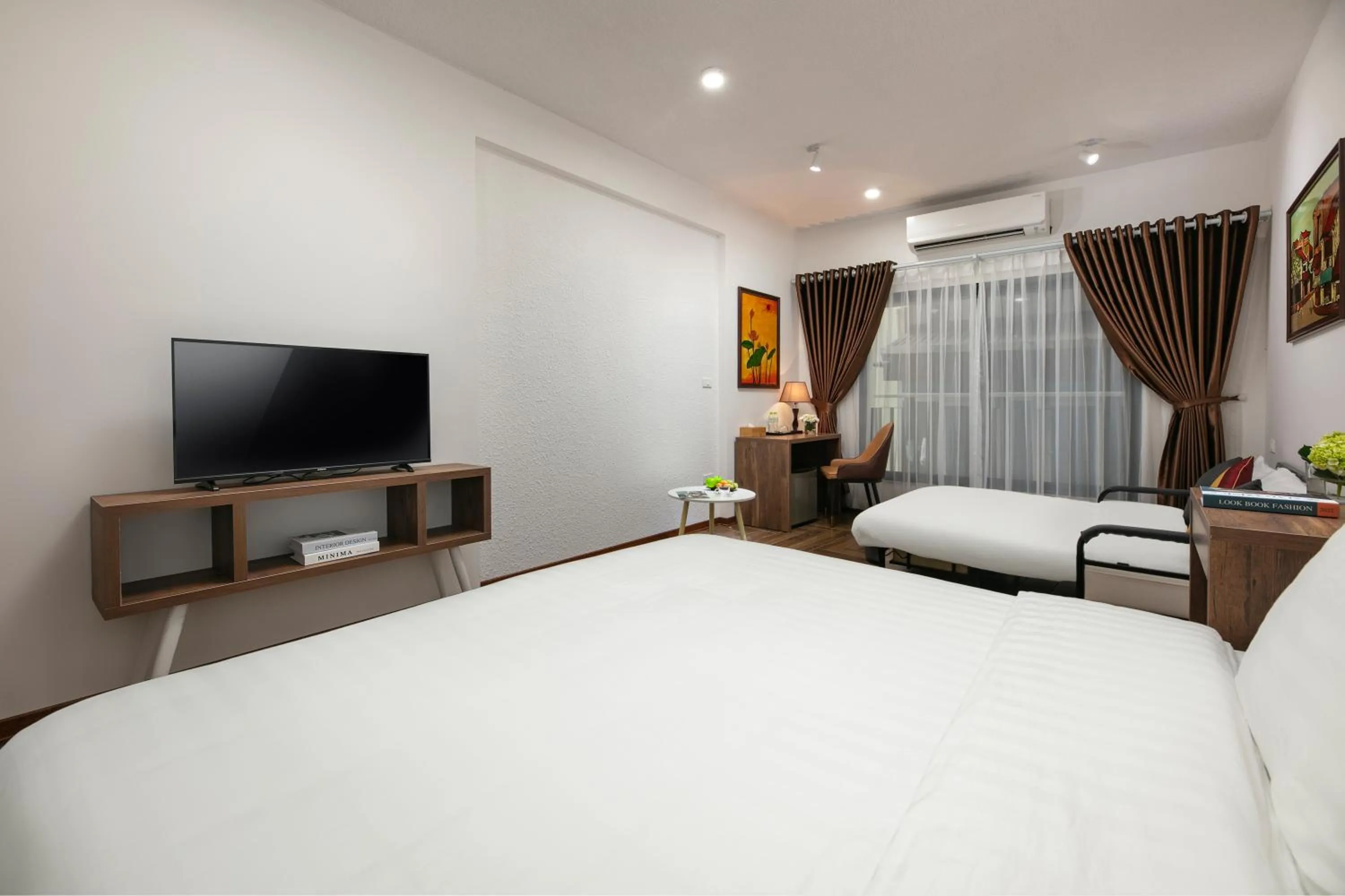 Bed in Hanoi Saga Hotel