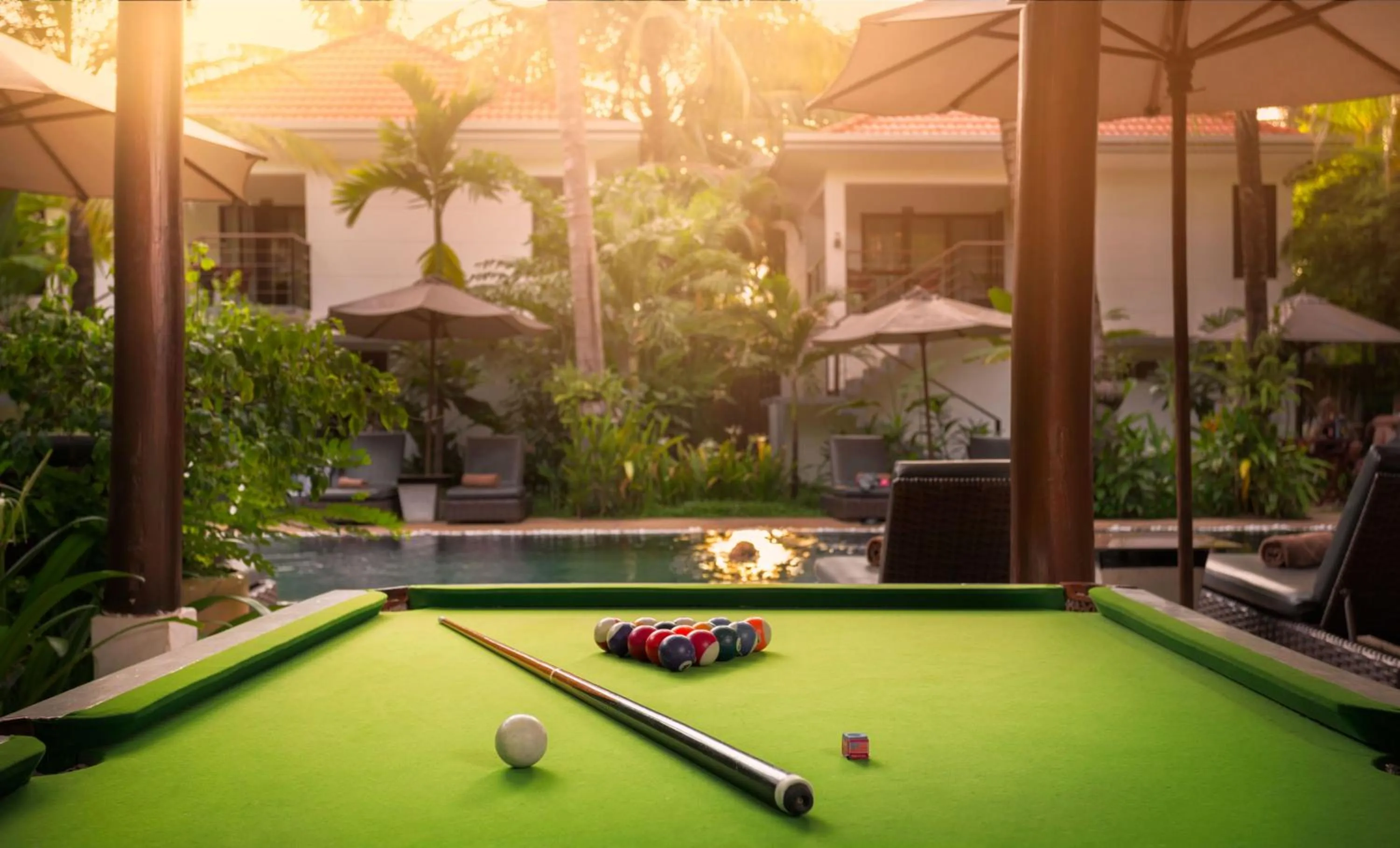 Billiard in Apsara Greenland Boutique Villa & Resort