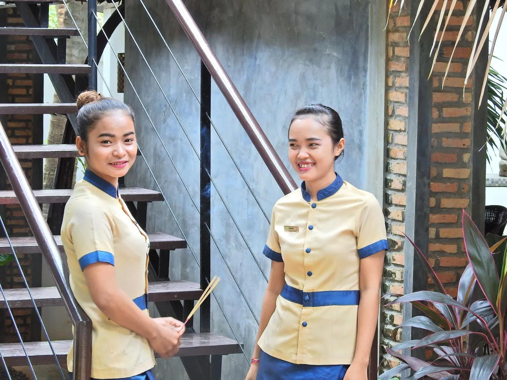 Staff in Apsara Greenland Boutique Villa & Resort