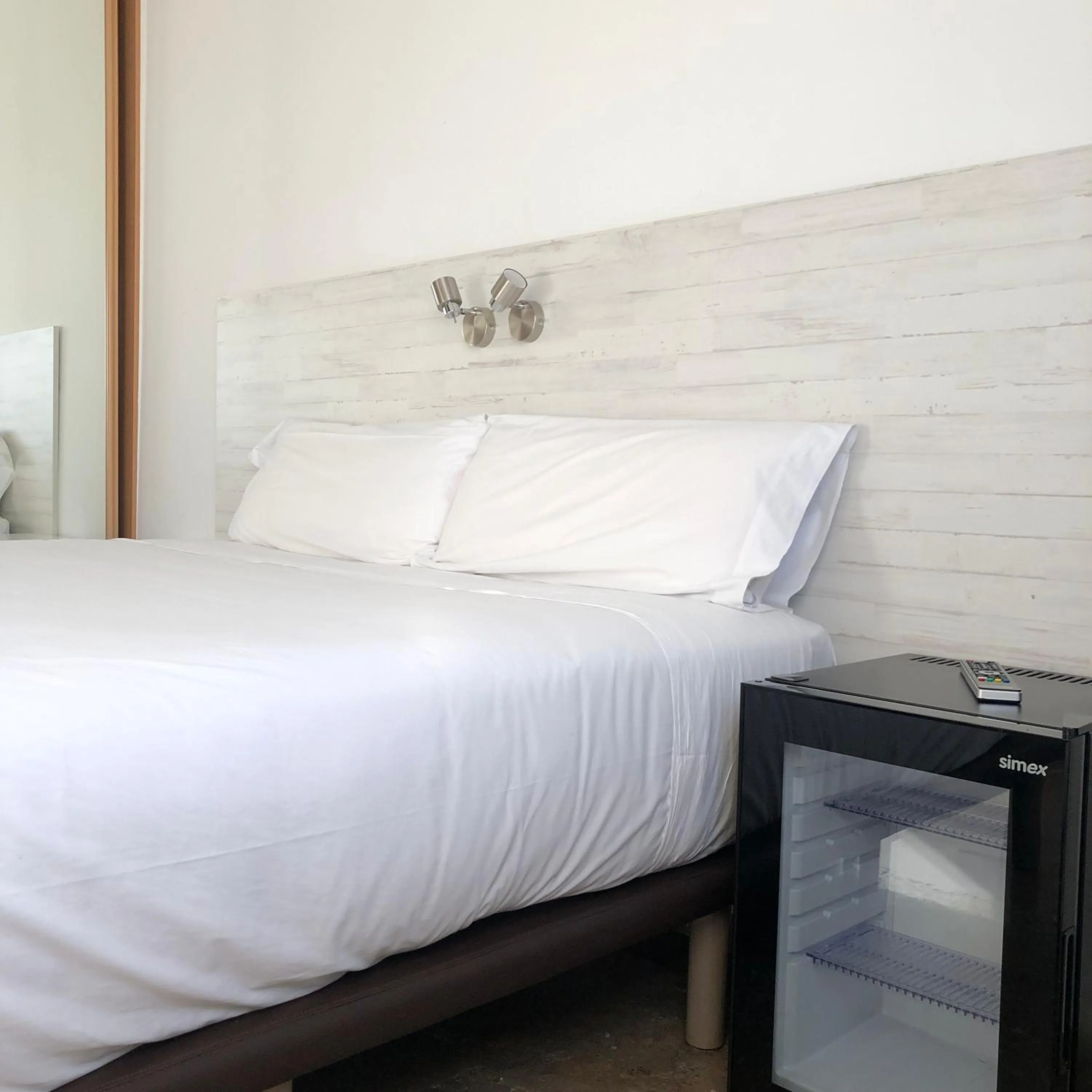 Bed in Hotel Port Sitges