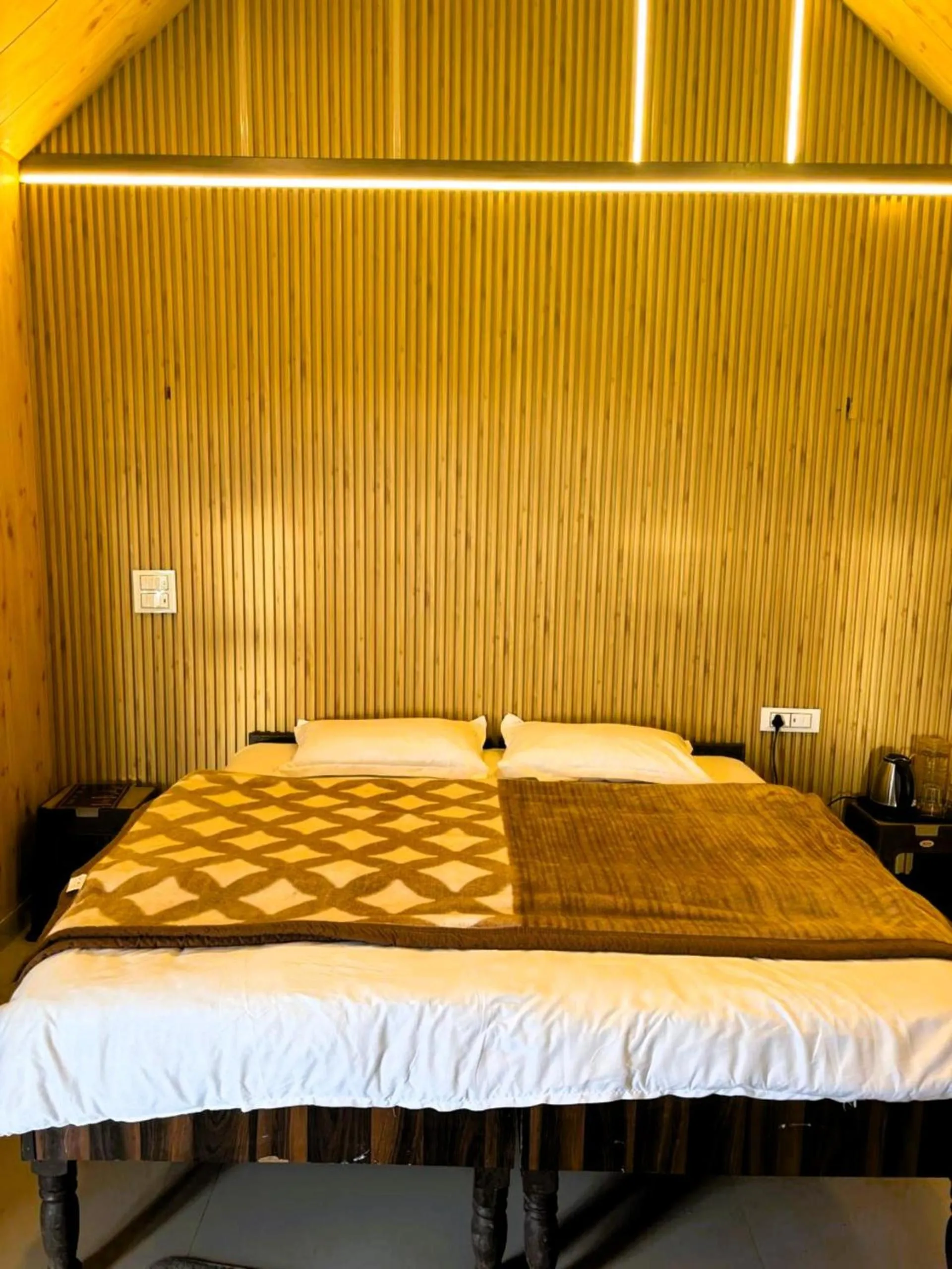 Bed in Spandan Villas