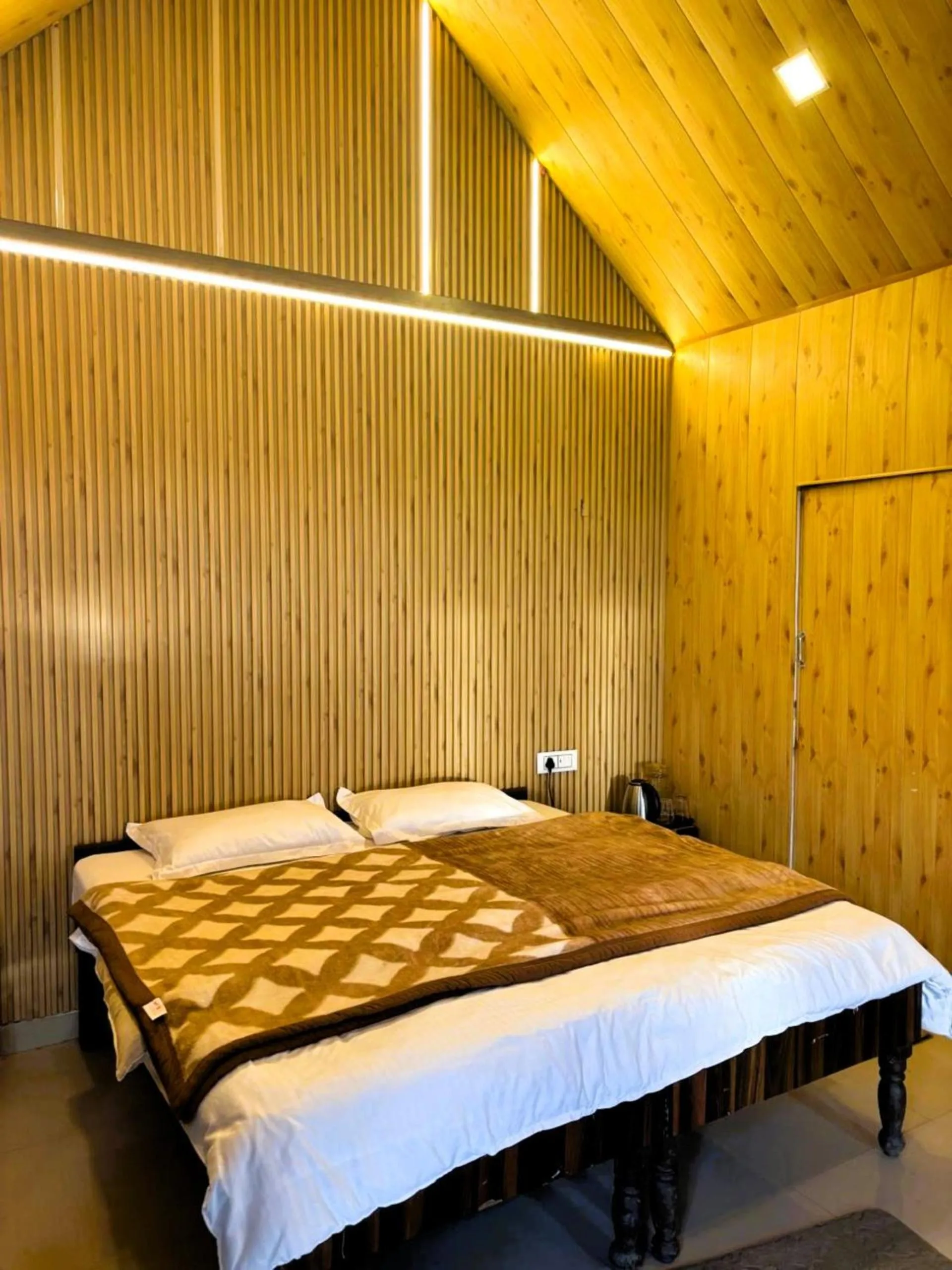 Bed in Spandan Villas