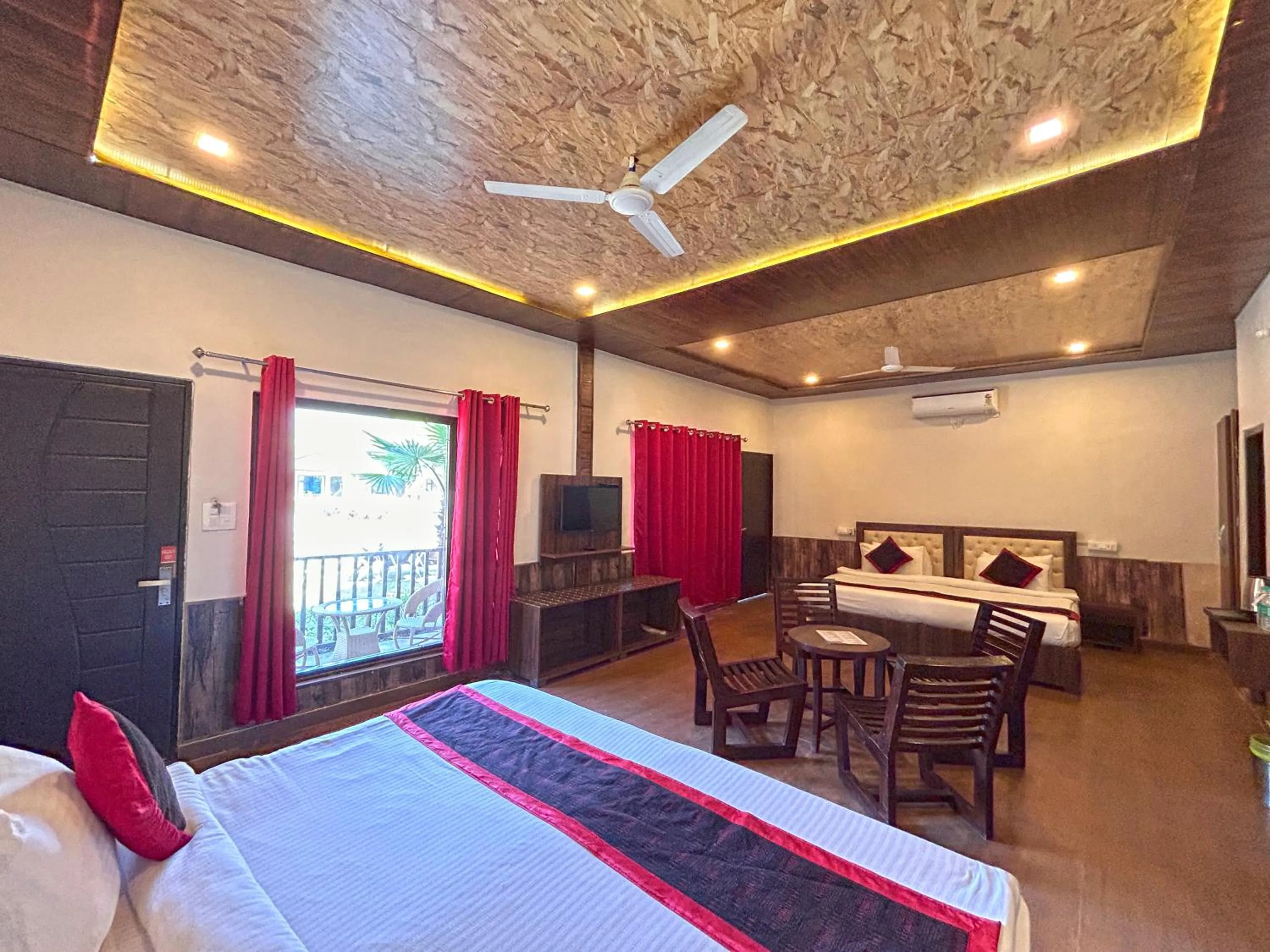 Property building, Bed in DLS MJ River Resort, Rishikesh