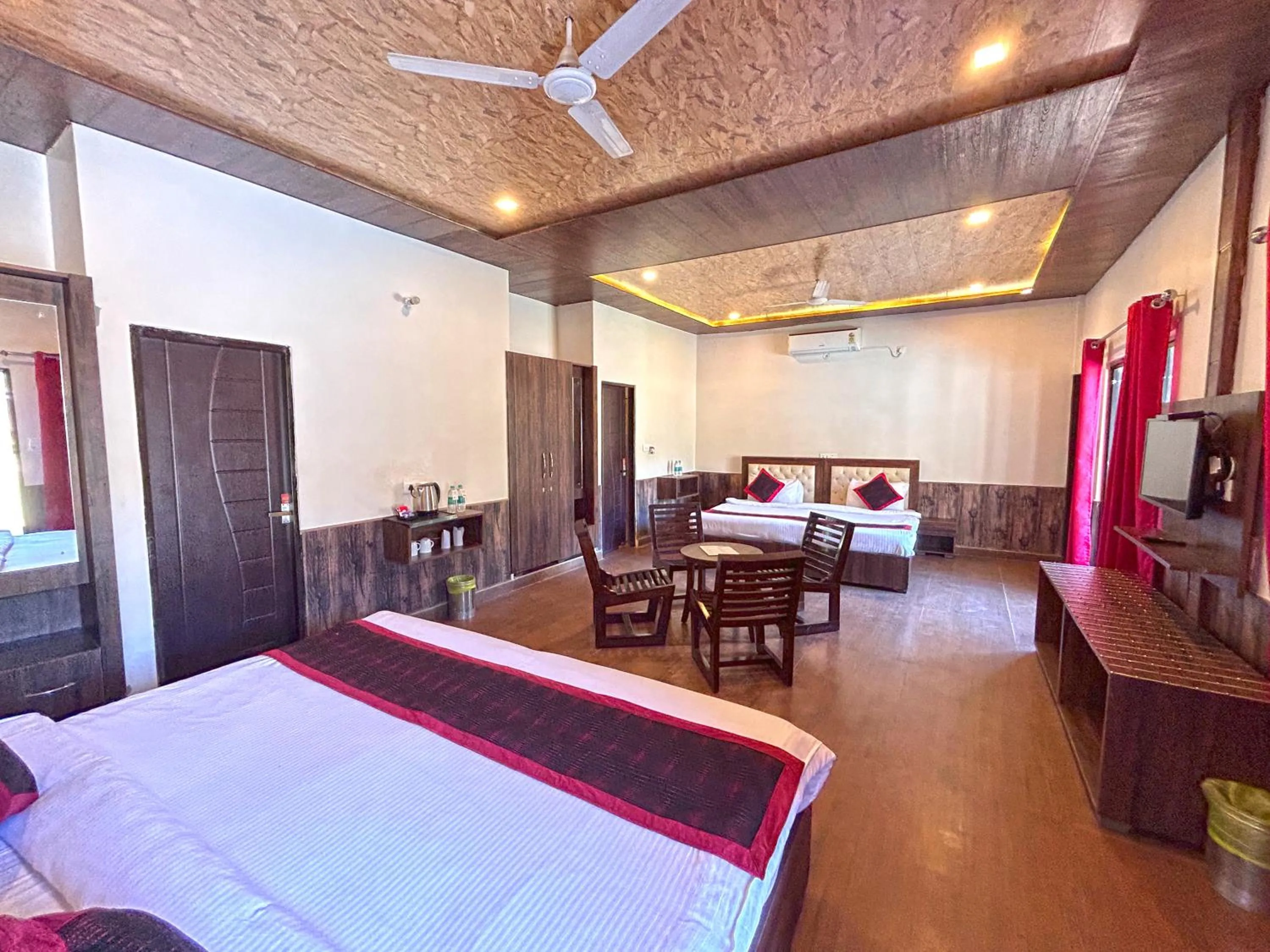 Property building, Bed in DLS MJ River Resort, Rishikesh
