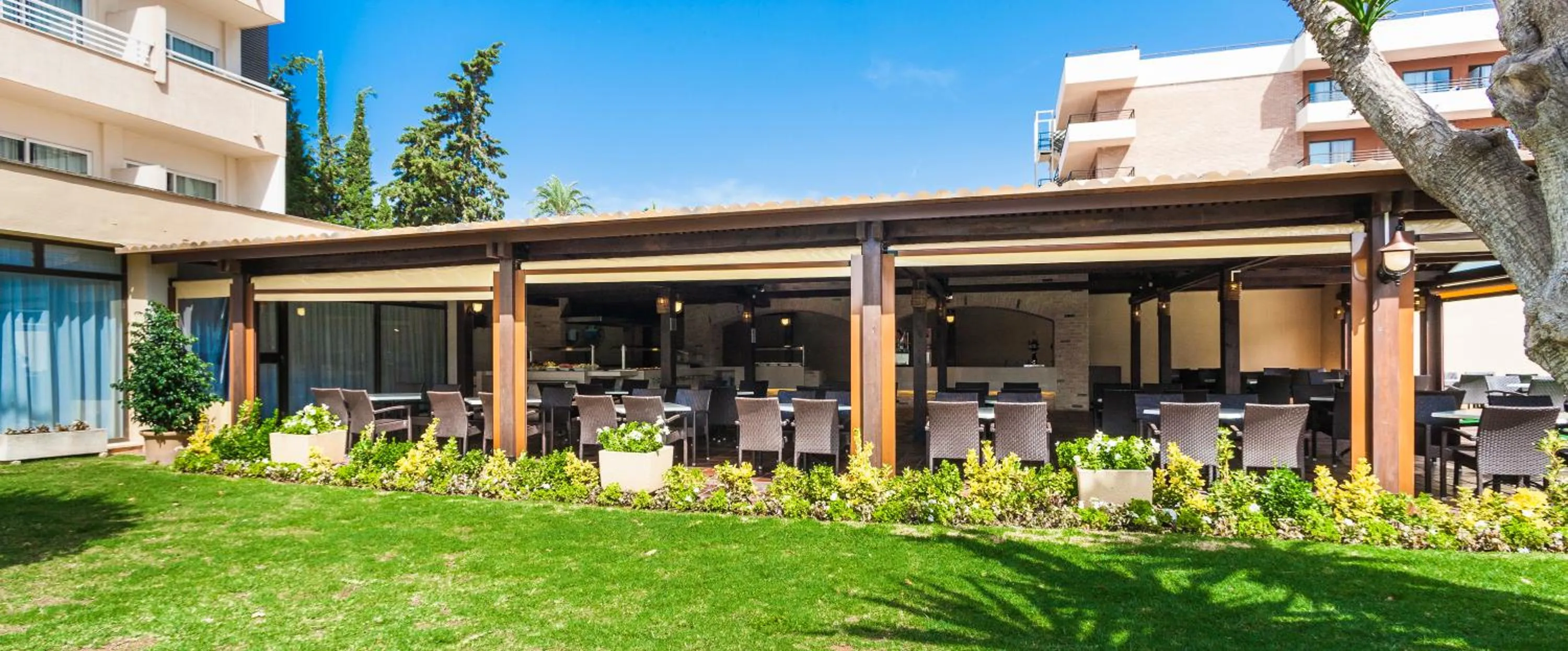 Patio in Globales Pionero