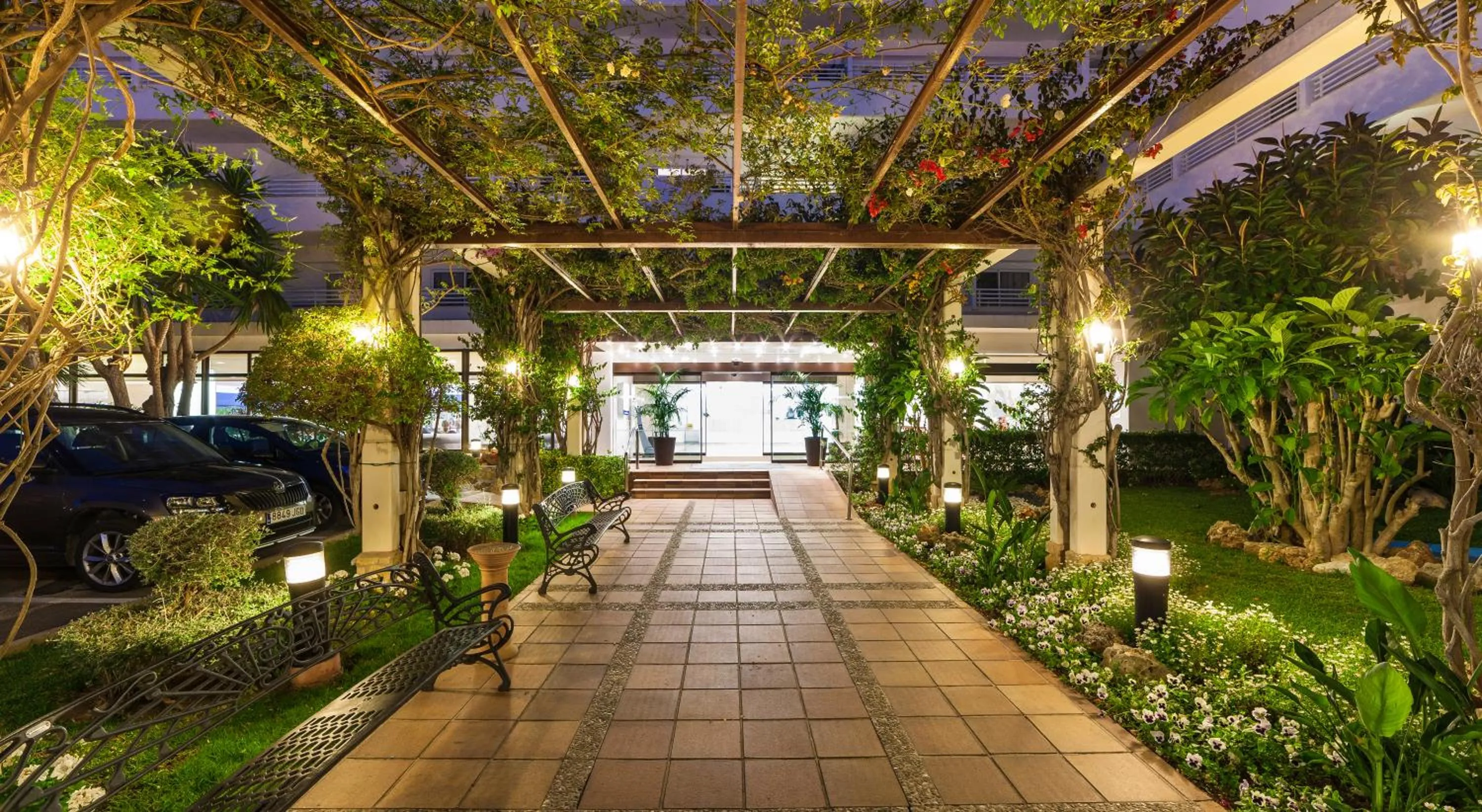 Lobby or reception in Globales Pionero