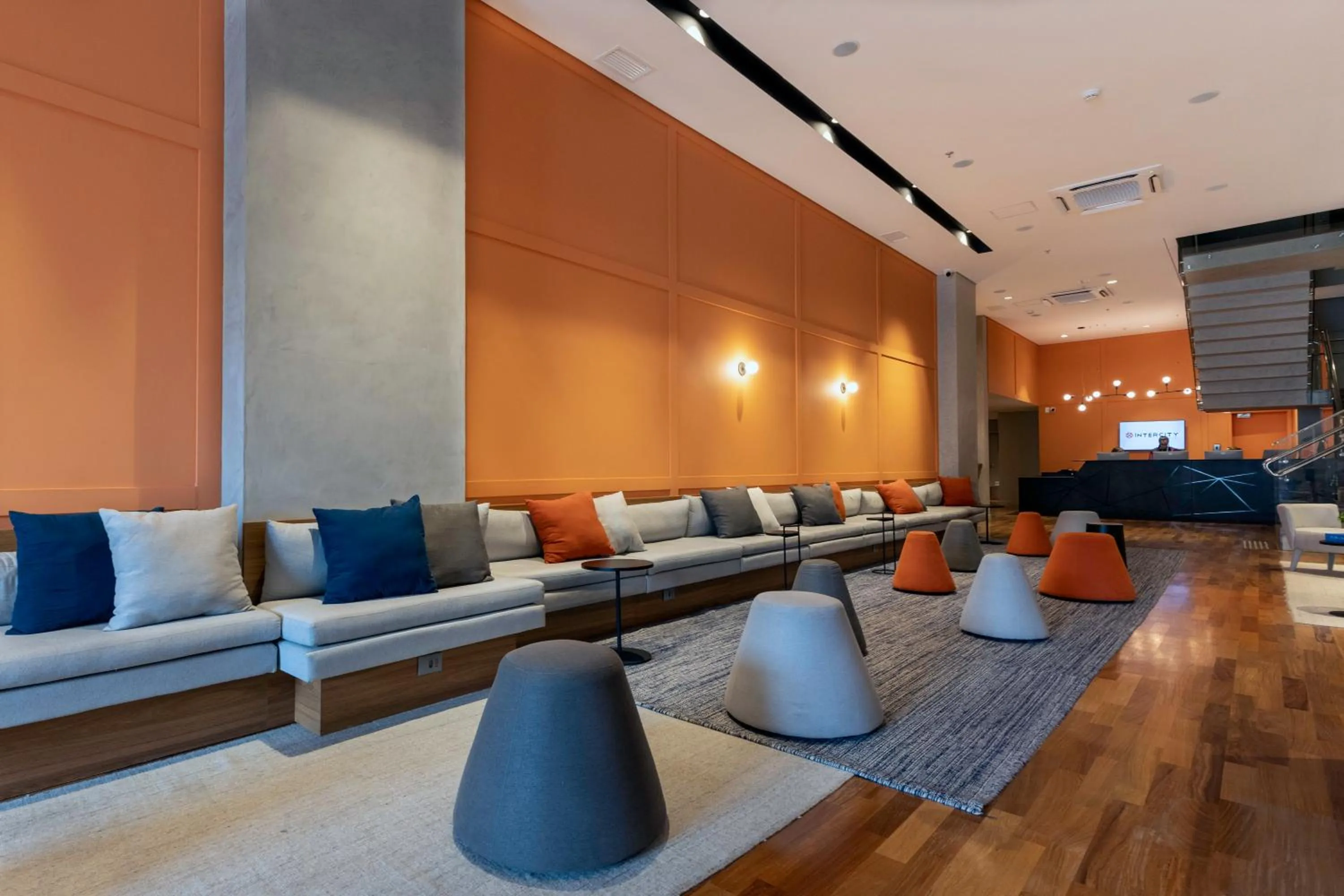 Lobby or reception in Intercity Tatuapé