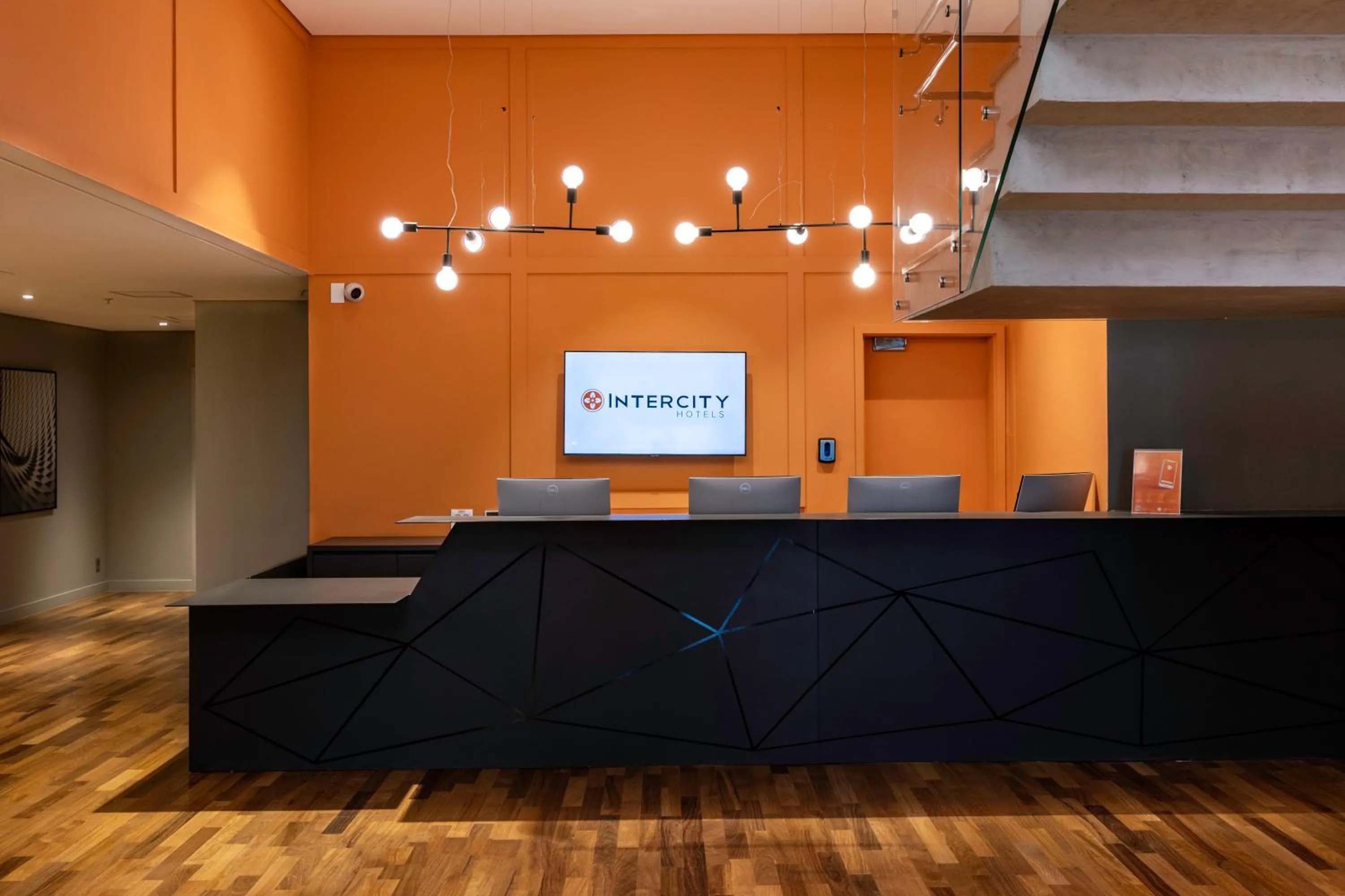 Lobby or reception in Intercity Tatuapé