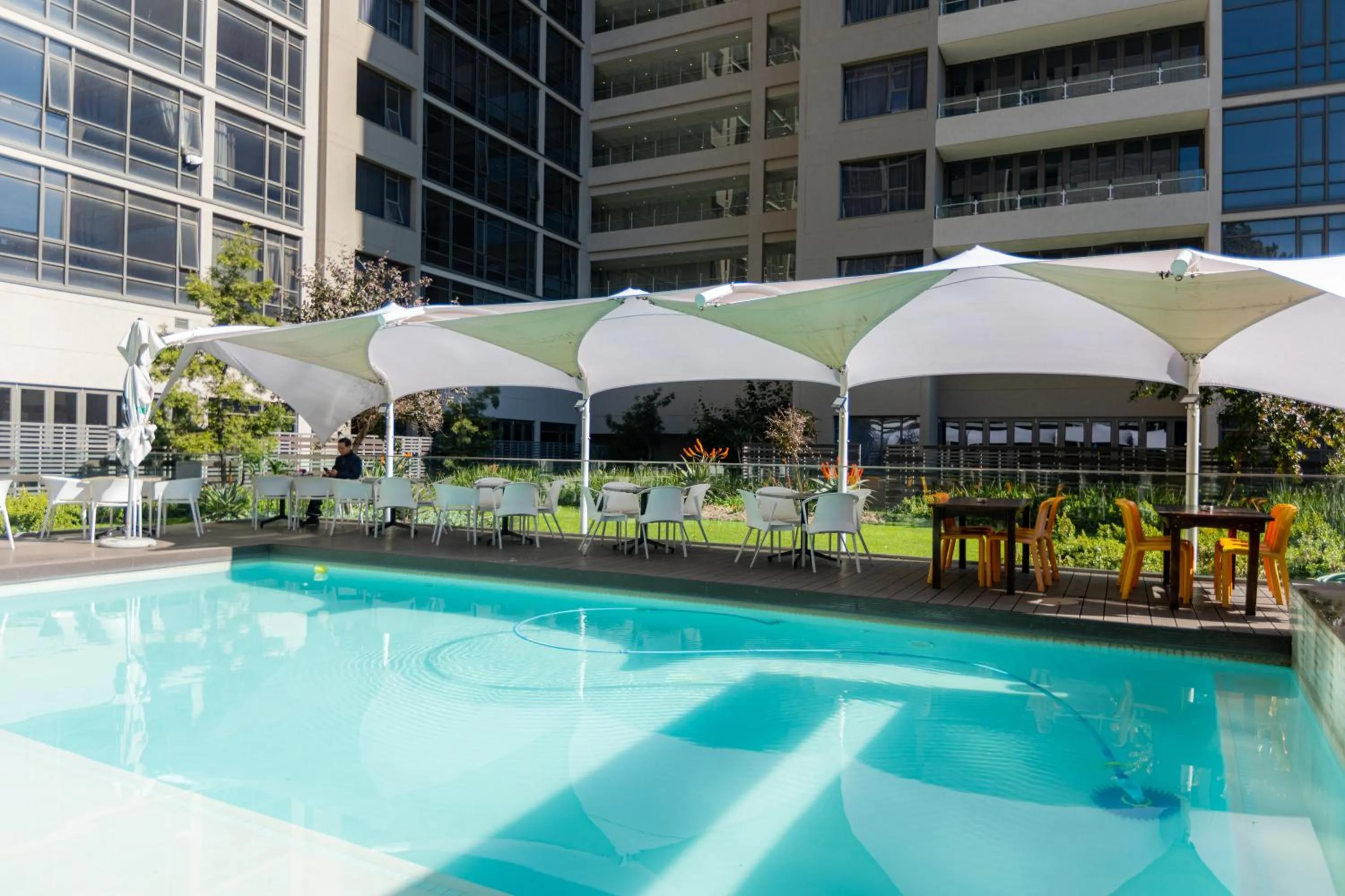 Swimming pool in CGRSA Apartments Sandton