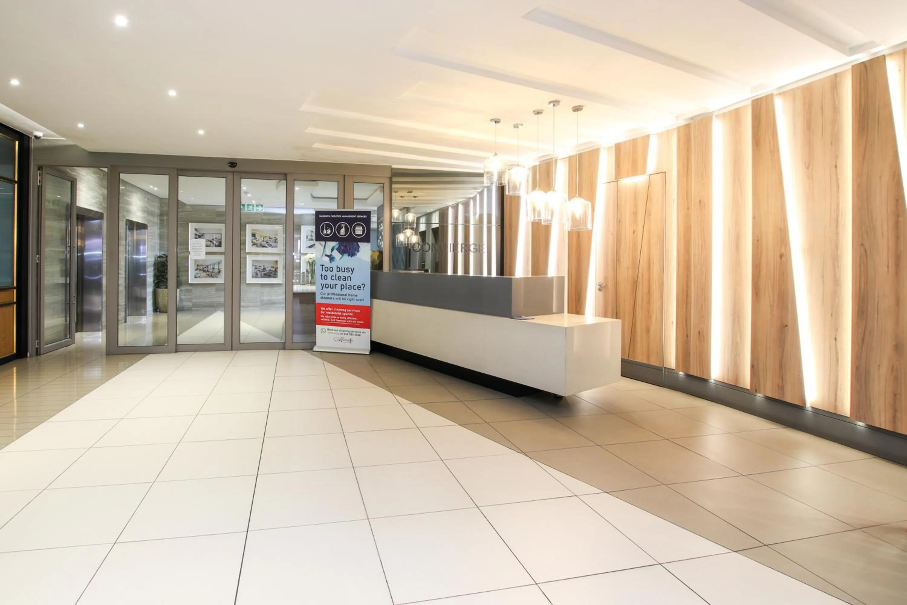 Lobby or reception in CGRSA Apartments Sandton