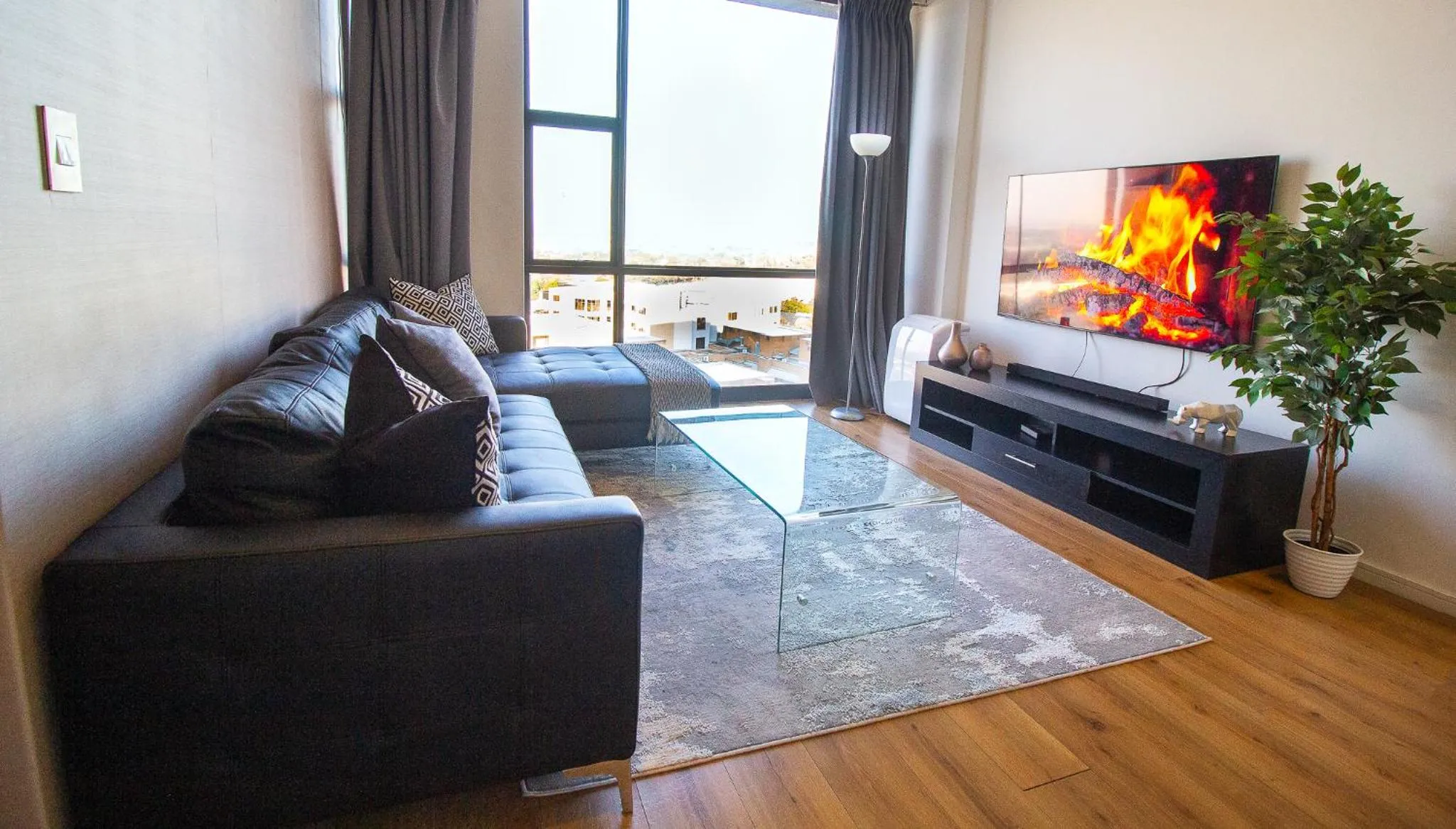 Living room in CGRSA Apartments Sandton