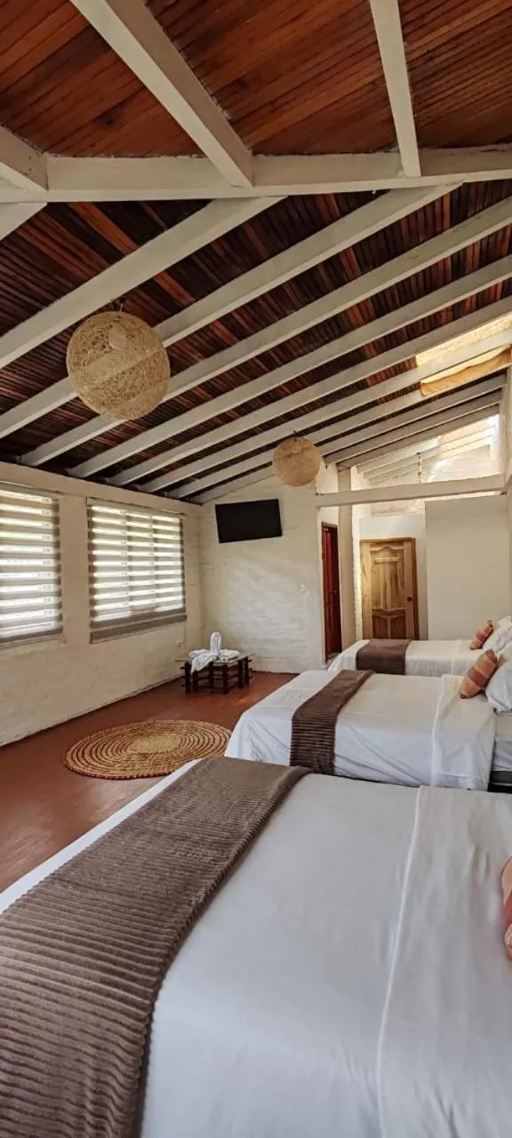 Bed in Rústic Quinta La Aurora