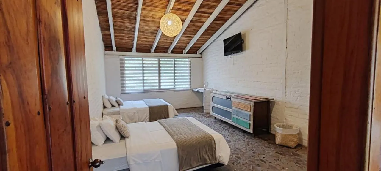 Bed in Rústic Quinta La Aurora