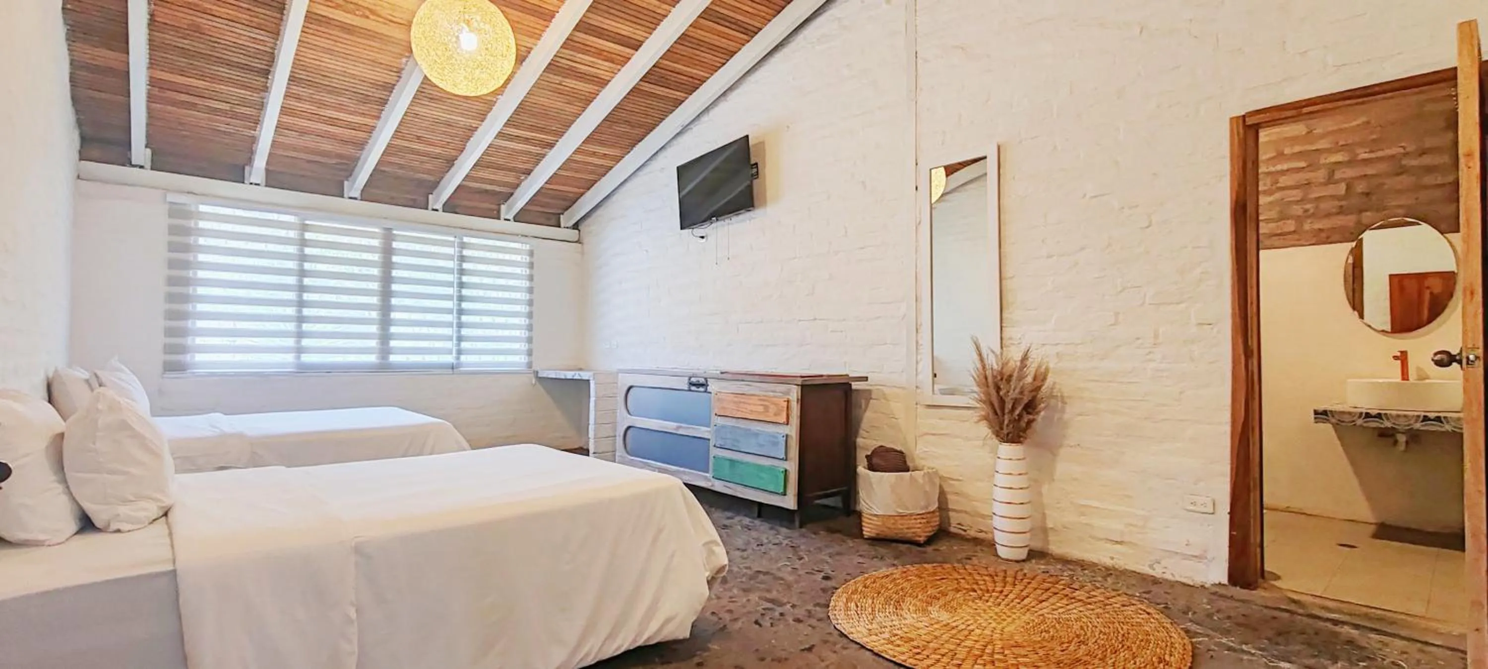 Bed in Rústic Quinta La Aurora