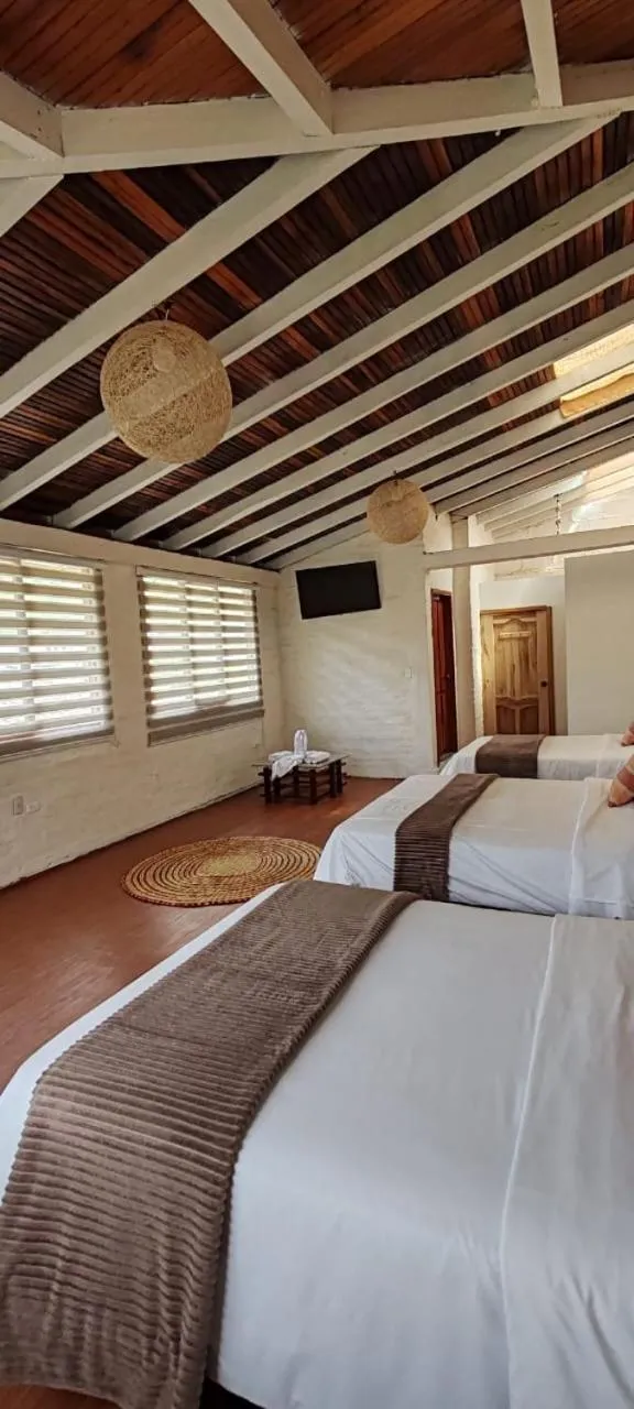 Bed in Rústic Quinta La Aurora