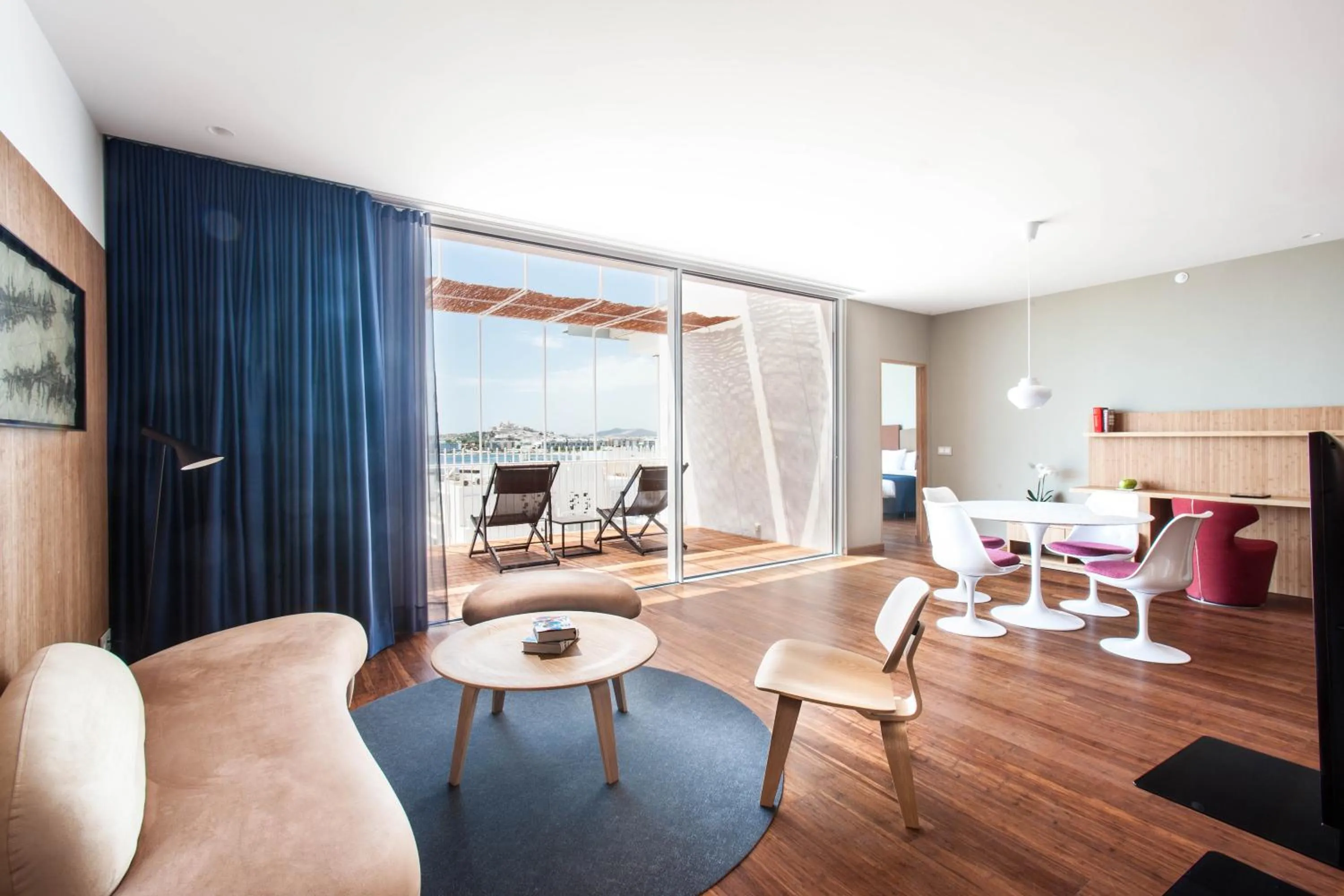 Living room in Ocean Drive Talamanca