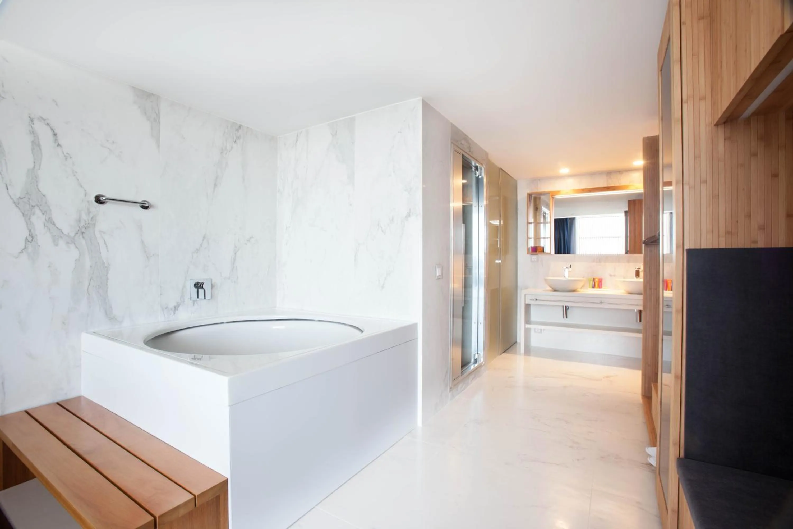 Bathroom, Bed in Ocean Drive Talamanca