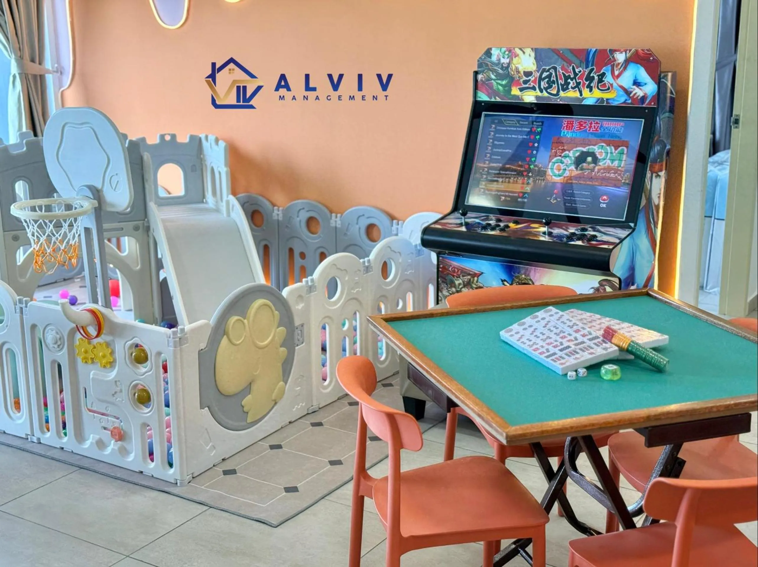 Living room in Atlantis Melaka I 5-11pax I 5min JonkerSt By Alviv Management