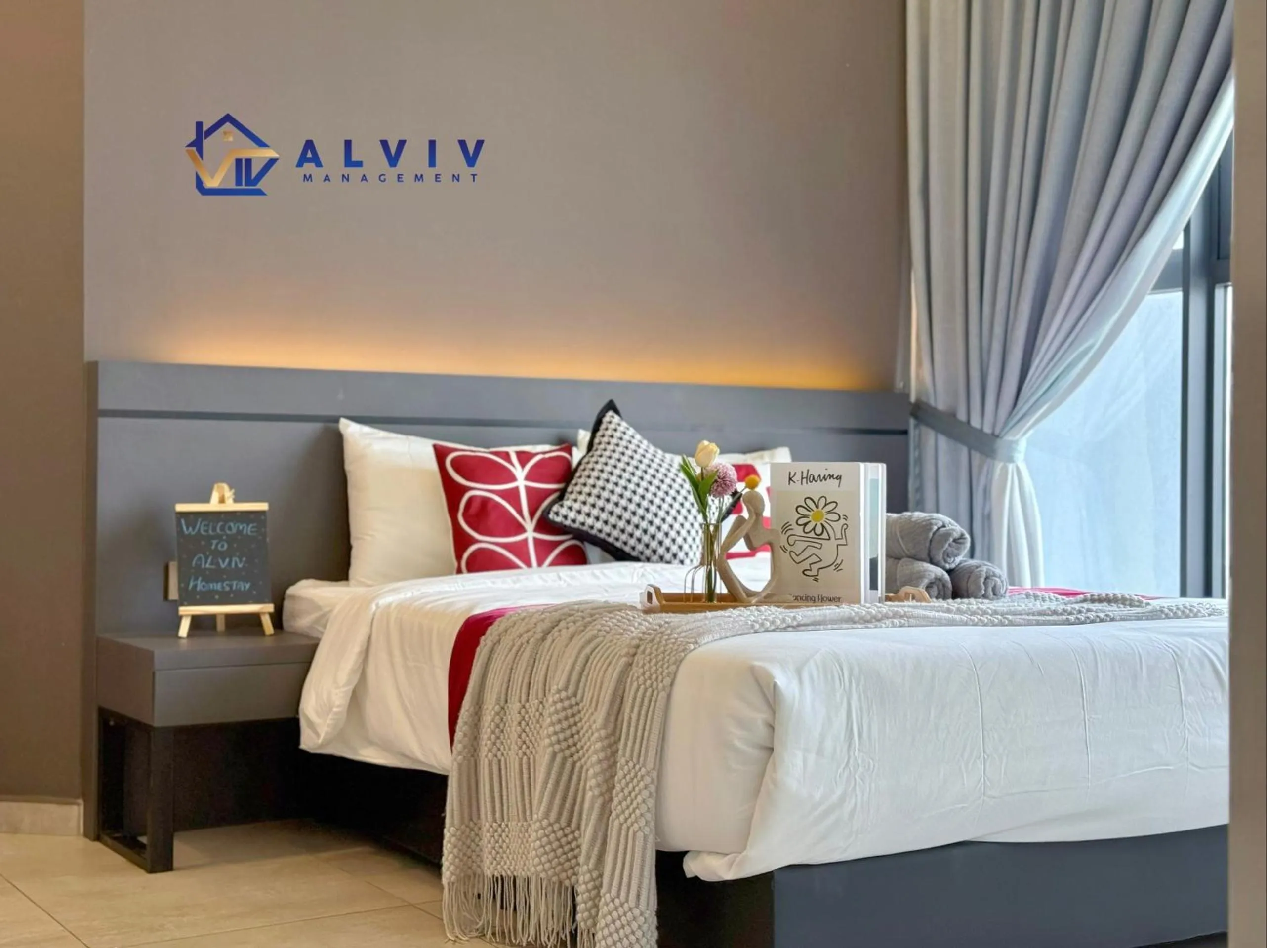 Bedroom, Bed in Atlantis Melaka I 5-11pax I 5min JonkerSt By Alviv Management