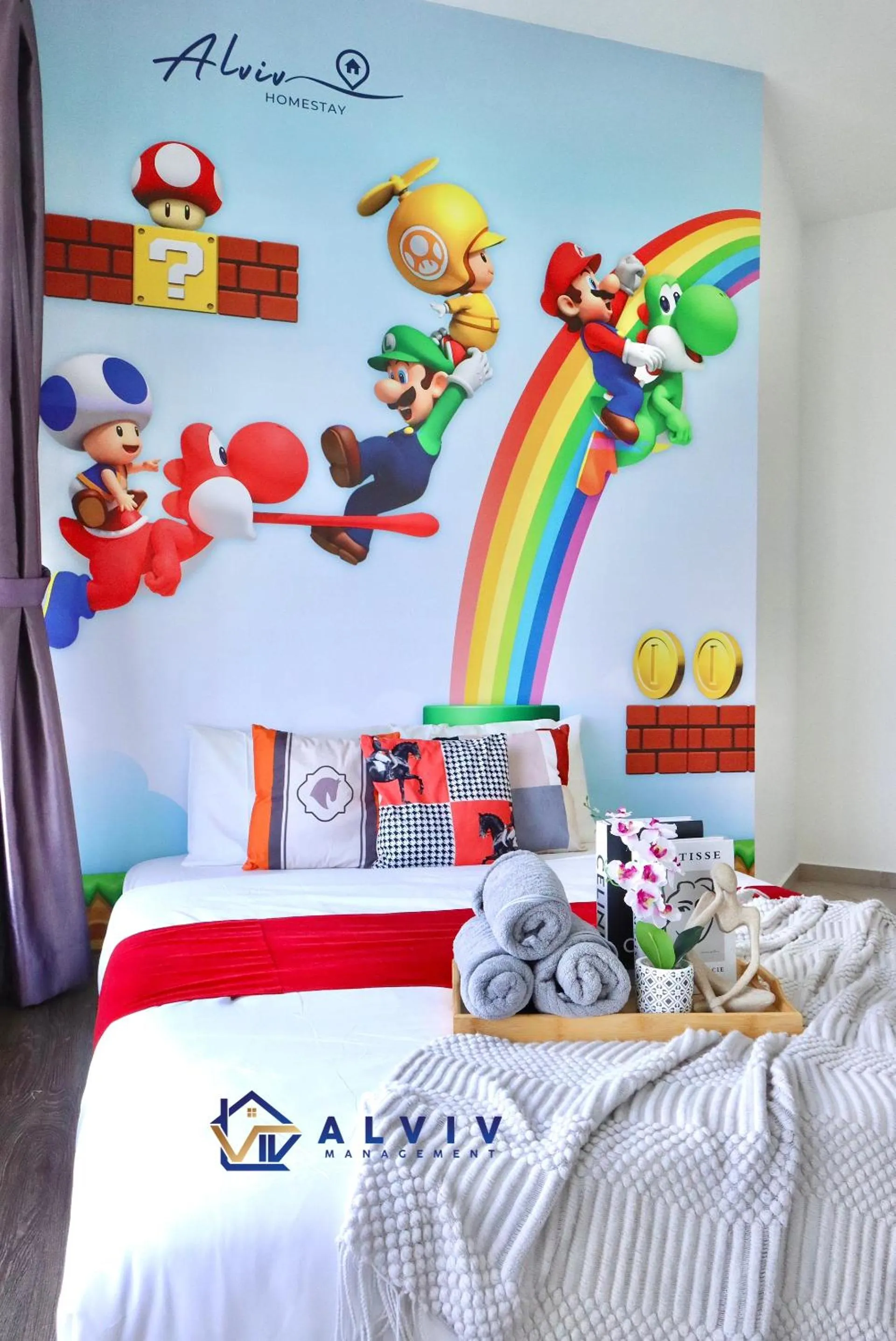 Bedroom, Bed in Atlantis Melaka I 5-11pax I 5min JonkerSt By Alviv Management