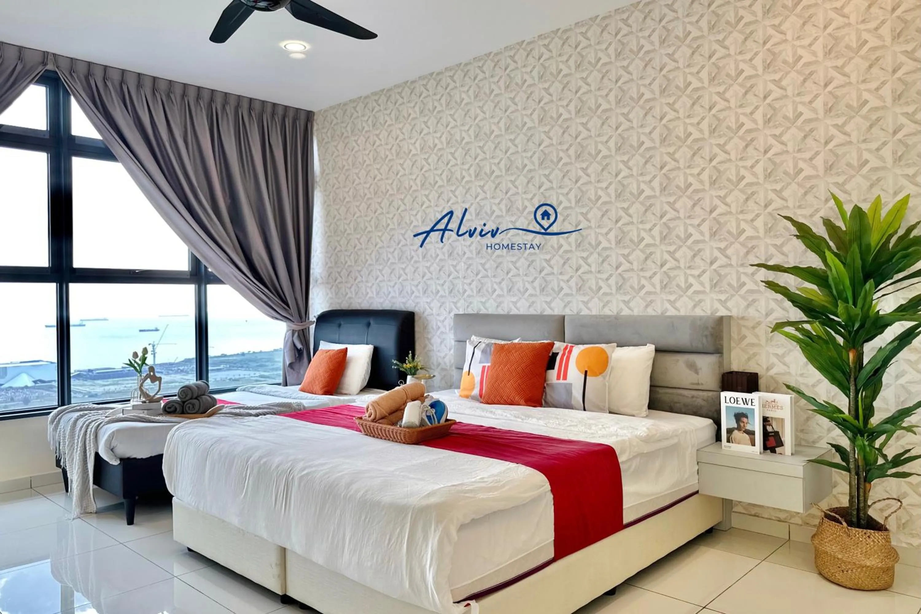 Bed in Atlantis Melaka I 5-11pax I 5min JonkerSt By Alviv Management
