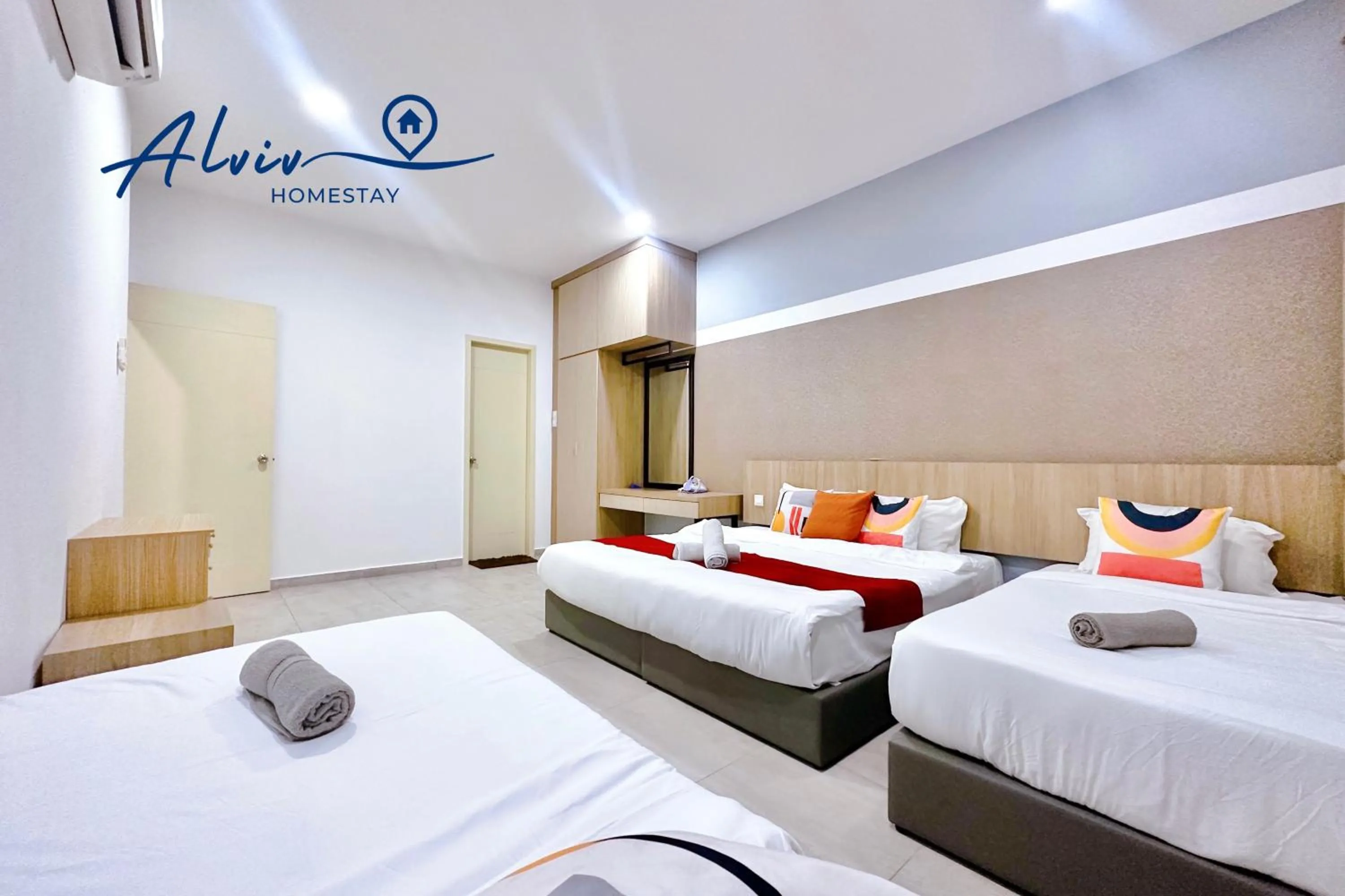Bedroom, Bed in Atlantis Melaka I 5-11pax I 5min JonkerSt By Alviv Management