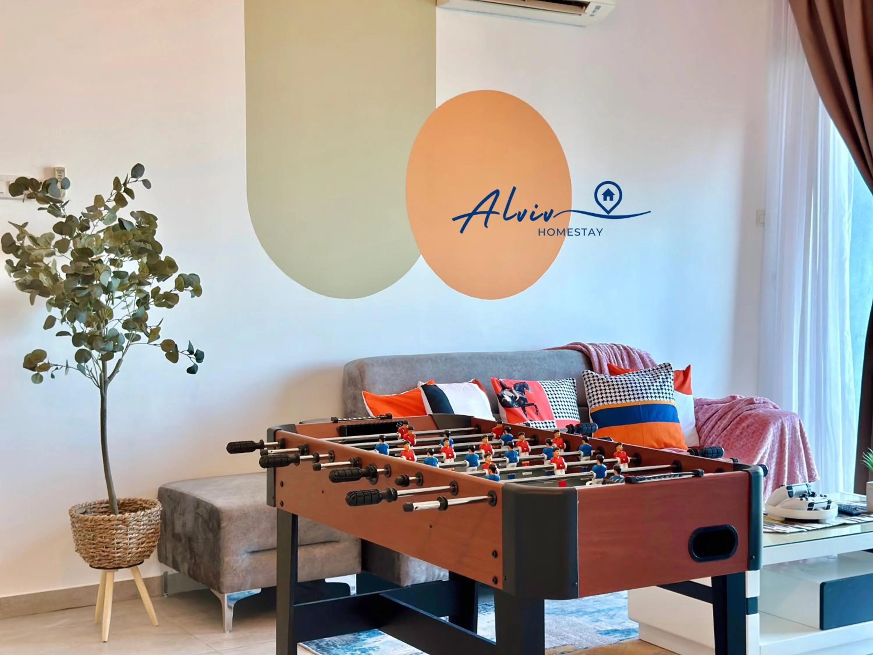 Living room in Atlantis Melaka I 5-11pax I 5min JonkerSt By Alviv Management