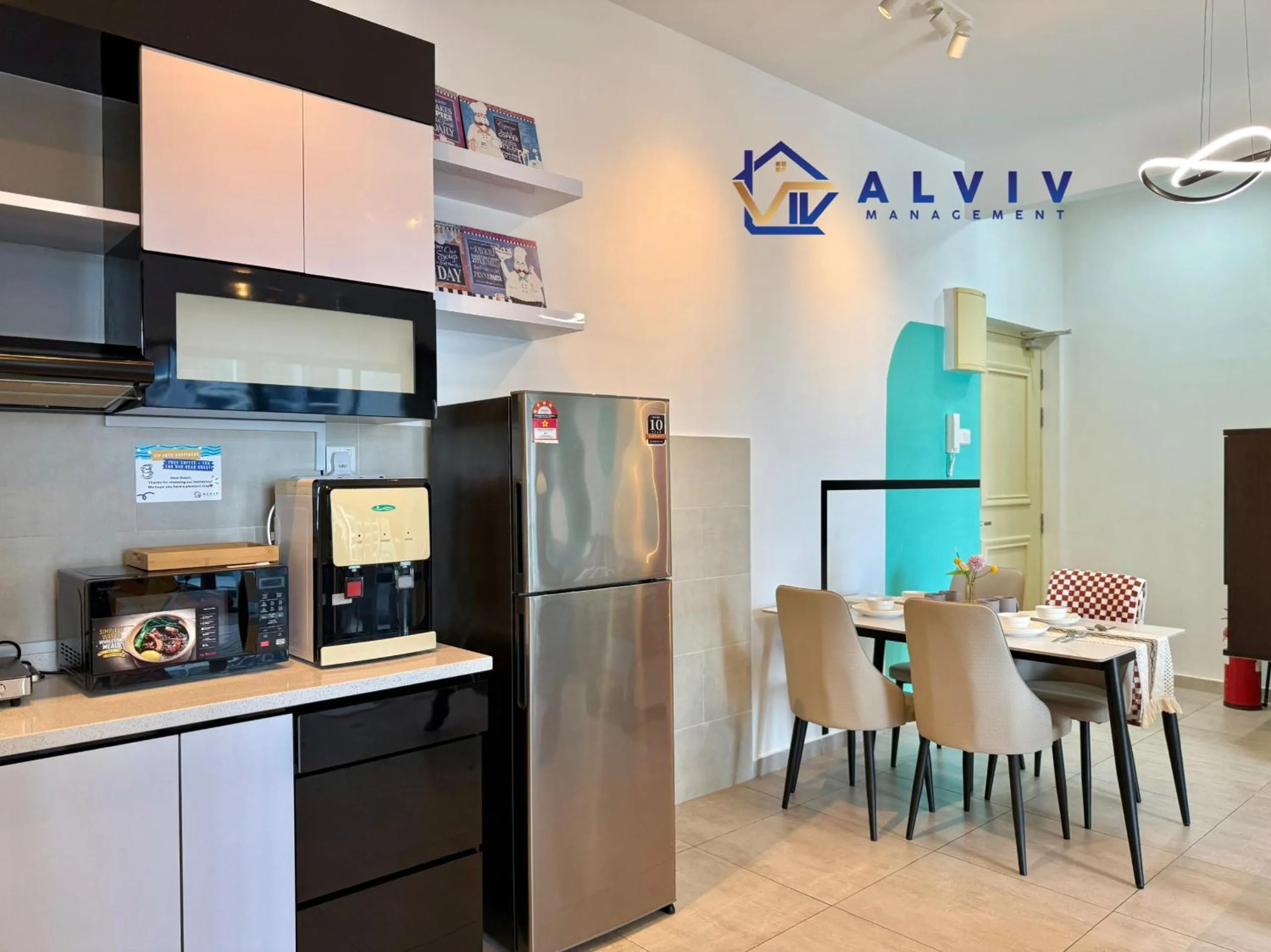Kitchen or kitchenette in Atlantis Melaka I 5-11pax I 5min JonkerSt By Alviv Management