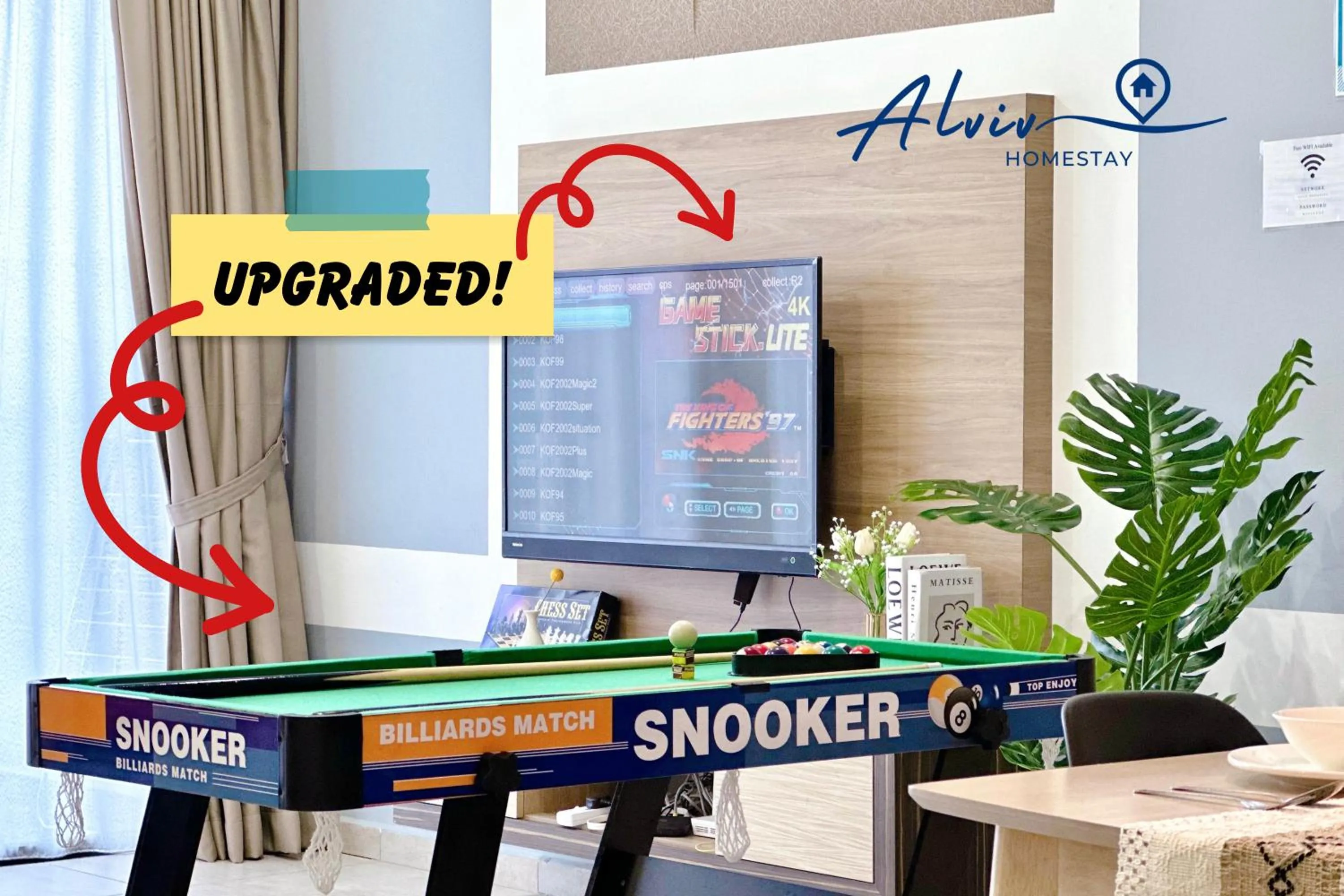 TV and multimedia in Atlantis Melaka I 5-11pax I 5min JonkerSt By Alviv Management