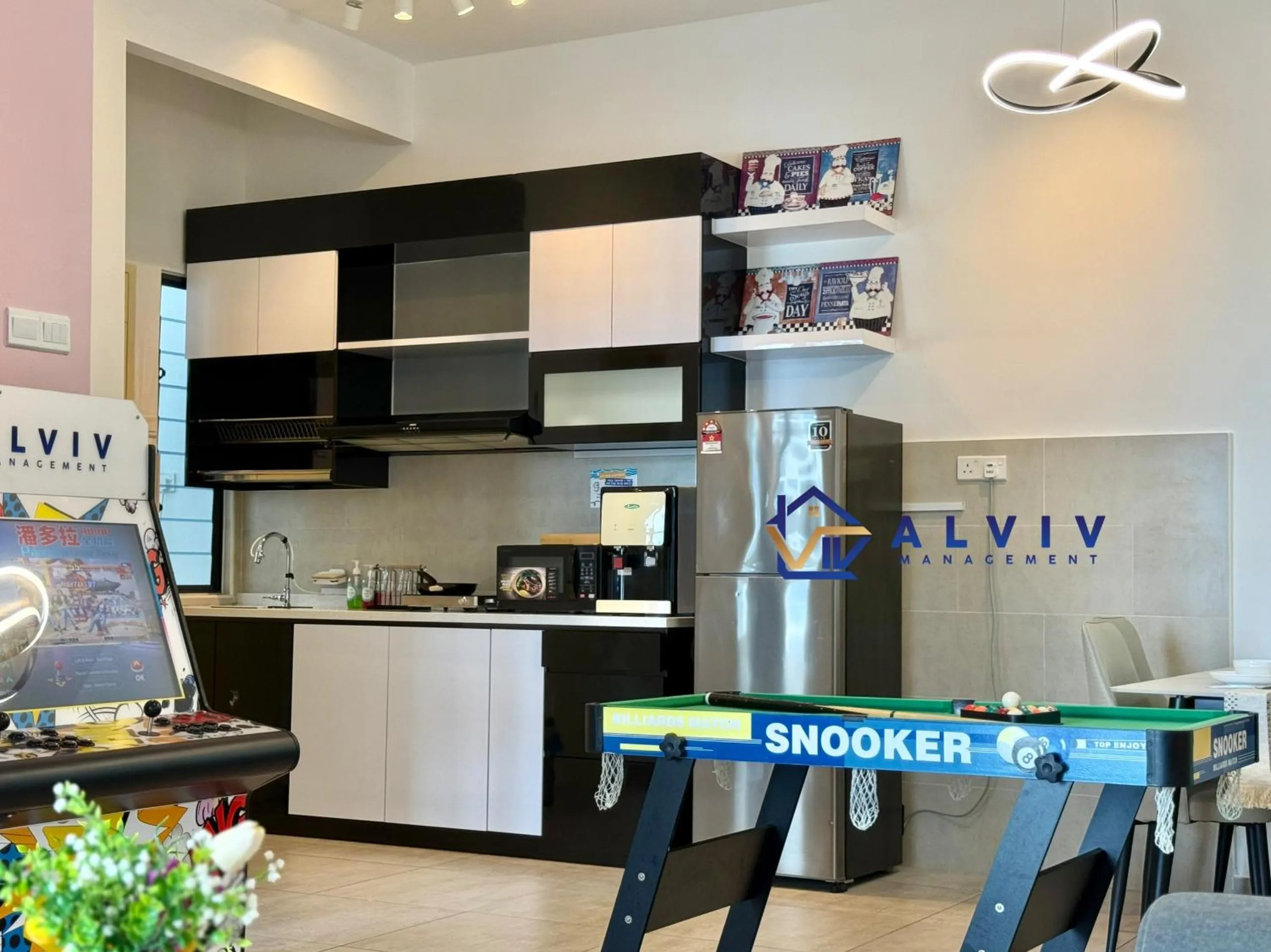 Kitchen or kitchenette in Atlantis Melaka I 5-11pax I 5min JonkerSt By Alviv Management