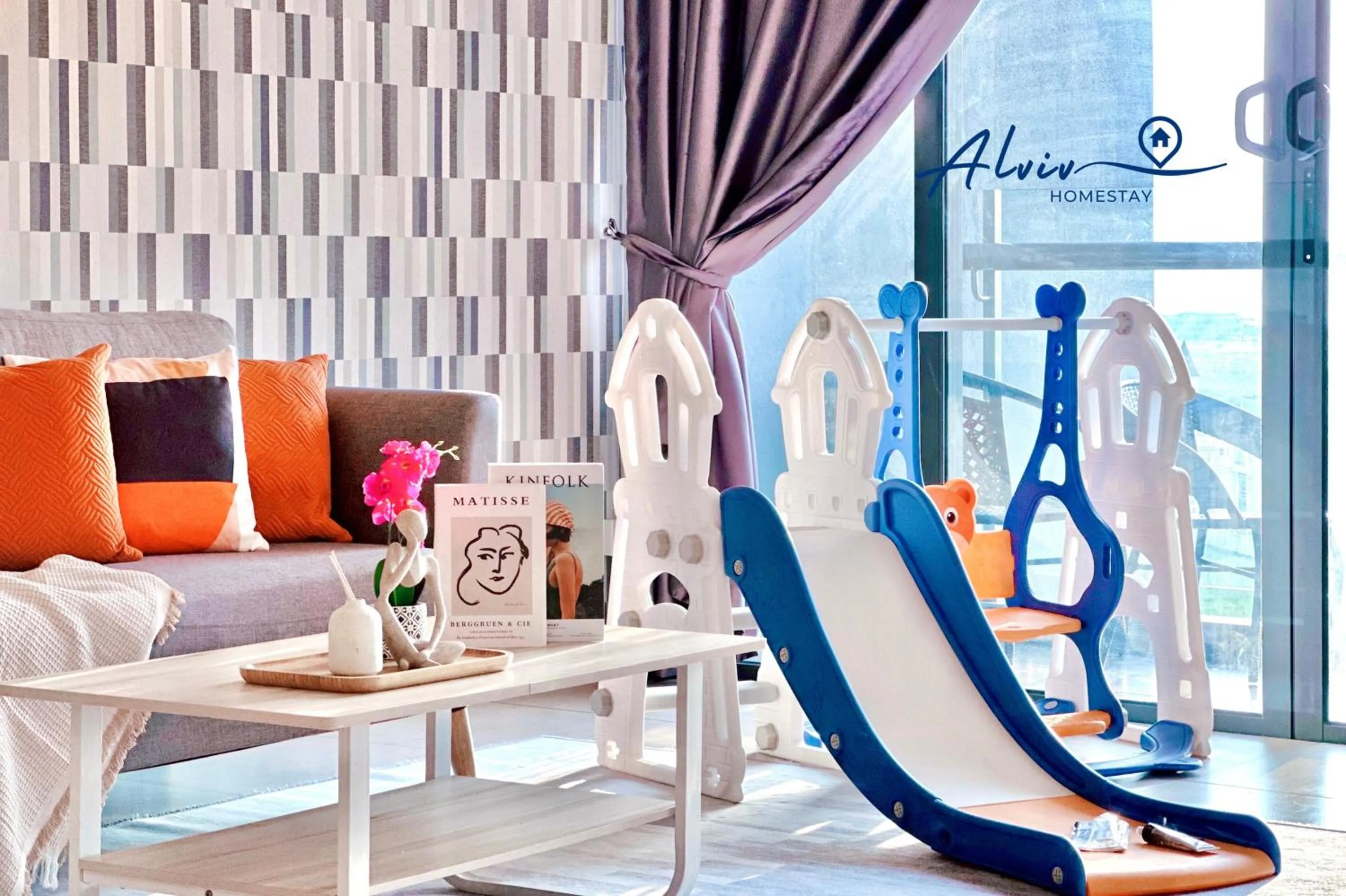 Living room in Atlantis Melaka I 5-11pax I 5min JonkerSt By Alviv Management