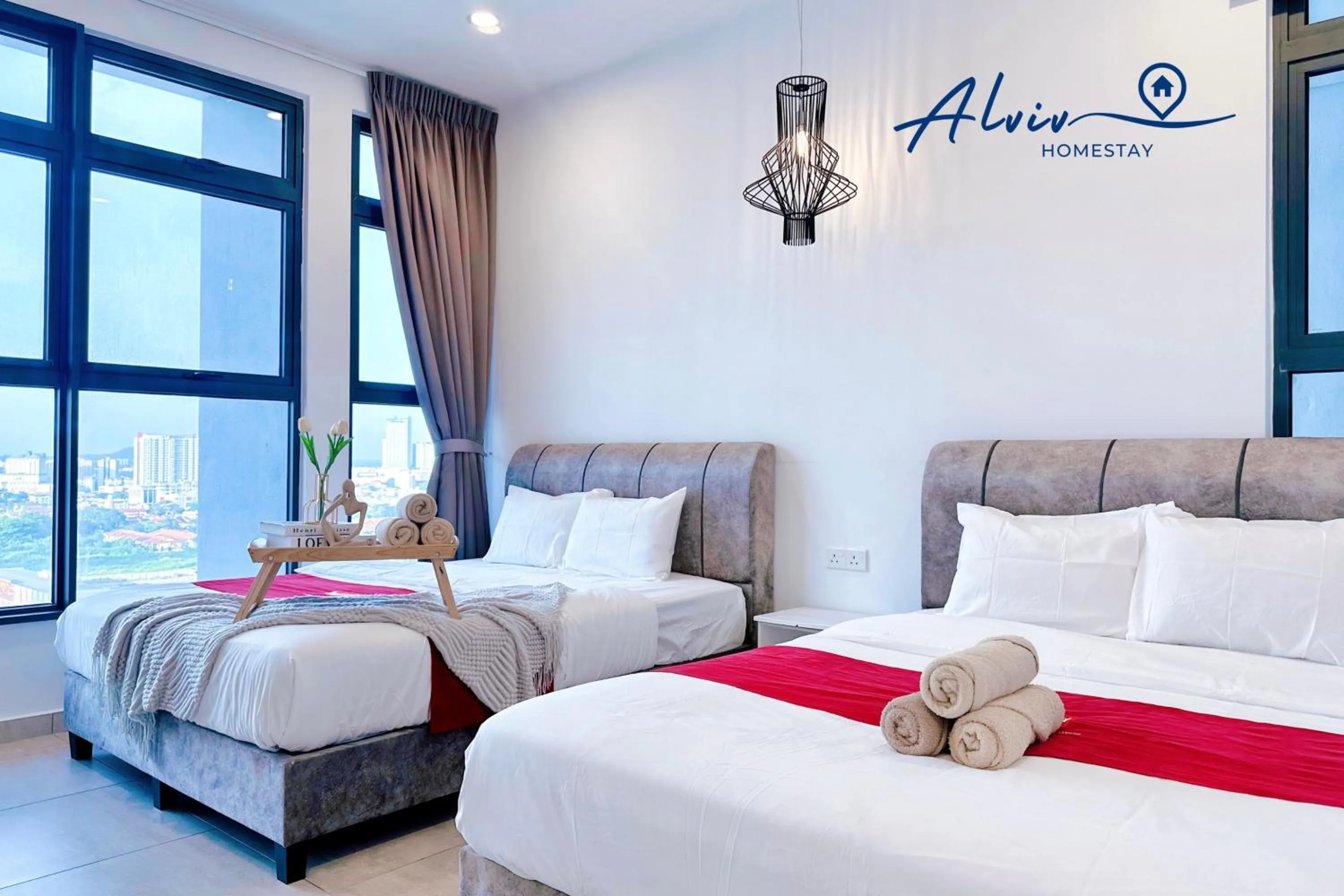 Bed in Atlantis Melaka I 5-11pax I 5min JonkerSt By Alviv Management
