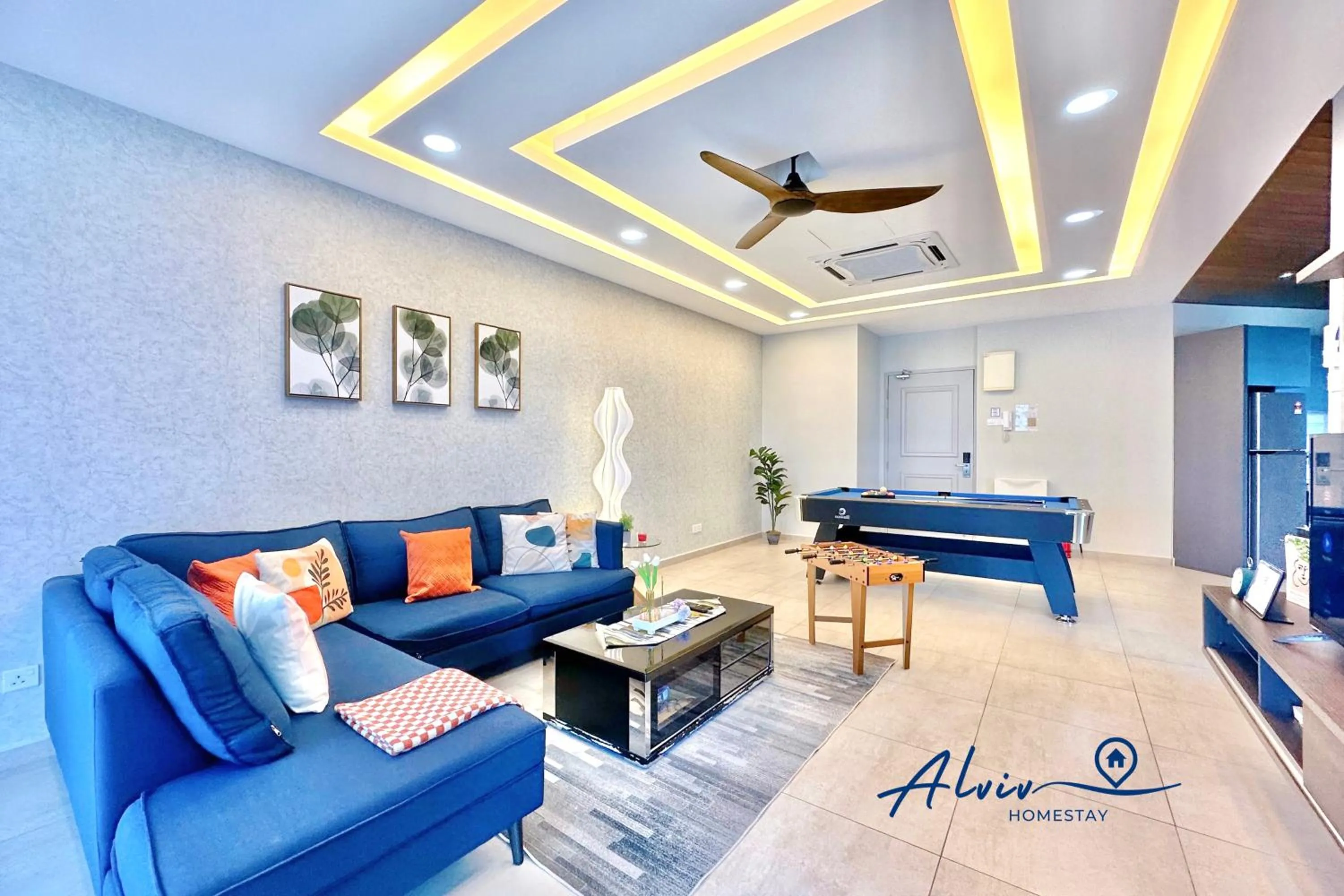 Living room in Atlantis Melaka I 5-11pax I 5min JonkerSt By Alviv Management