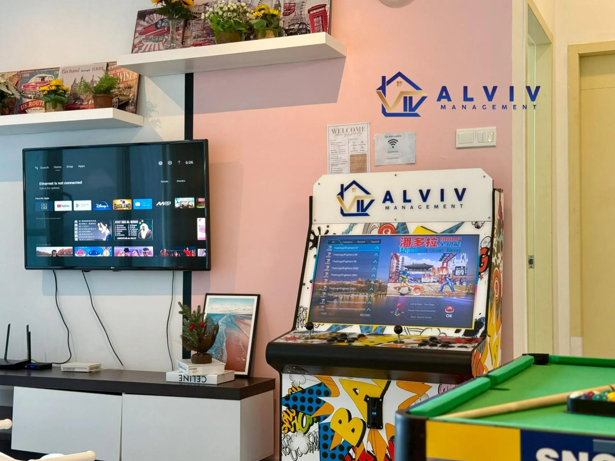 TV and multimedia in Atlantis Melaka I 5-11pax I 5min JonkerSt By Alviv Management