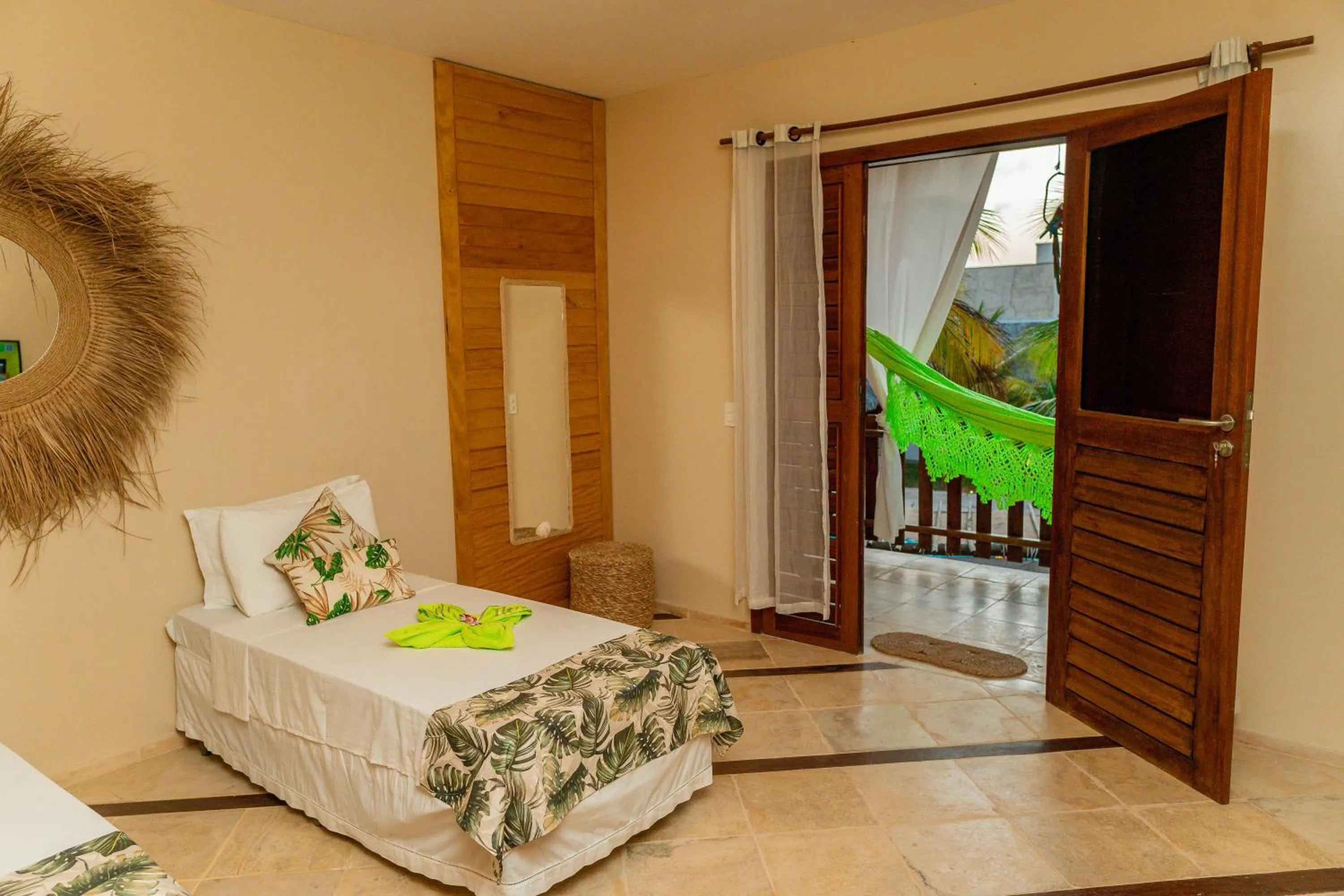 Bed in Camozen Resort & Spa