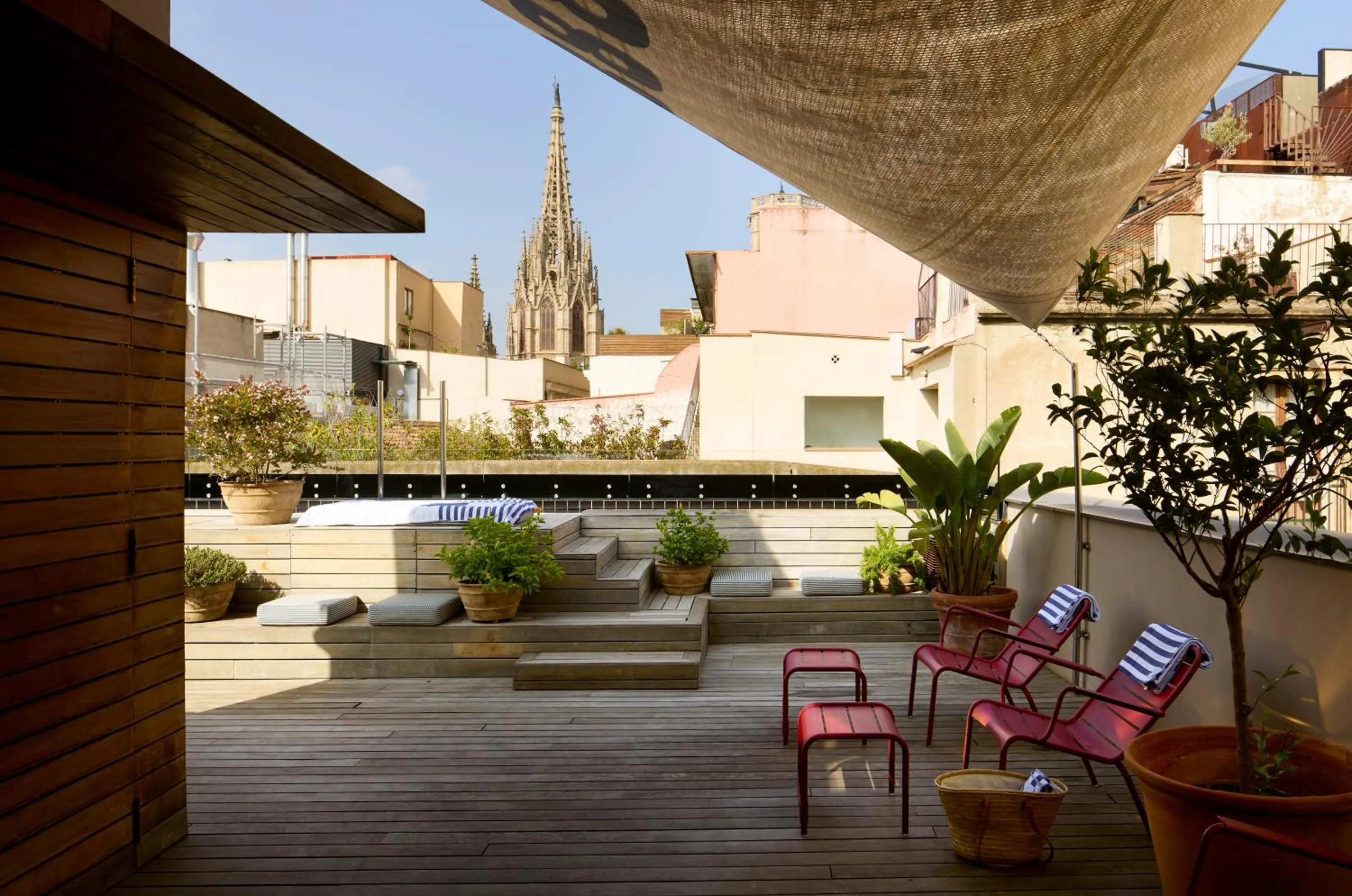 Balcony/Terrace in Hotel Neri – Relais & Chateaux