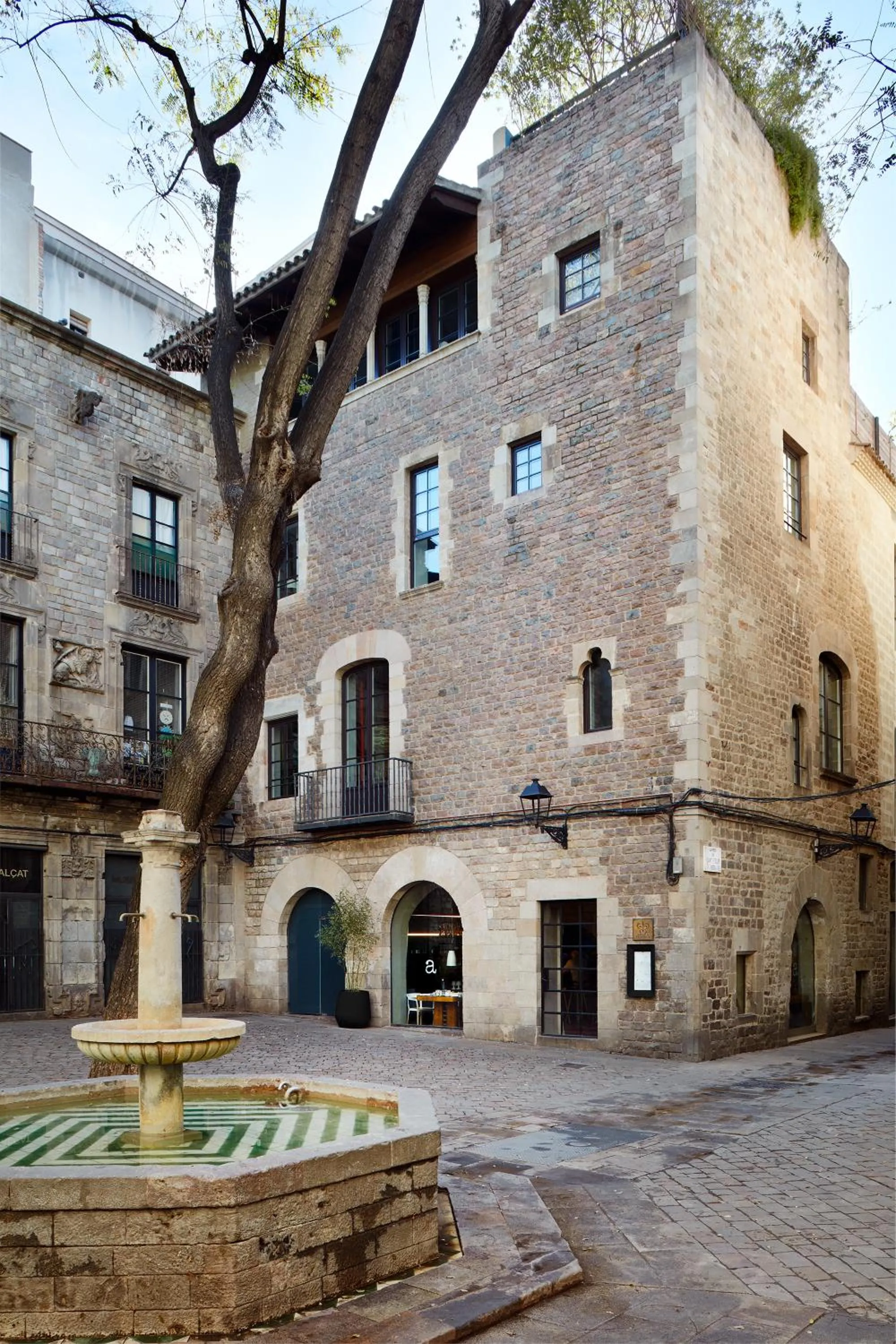 Landmark view in Hotel Neri – Relais & Chateaux