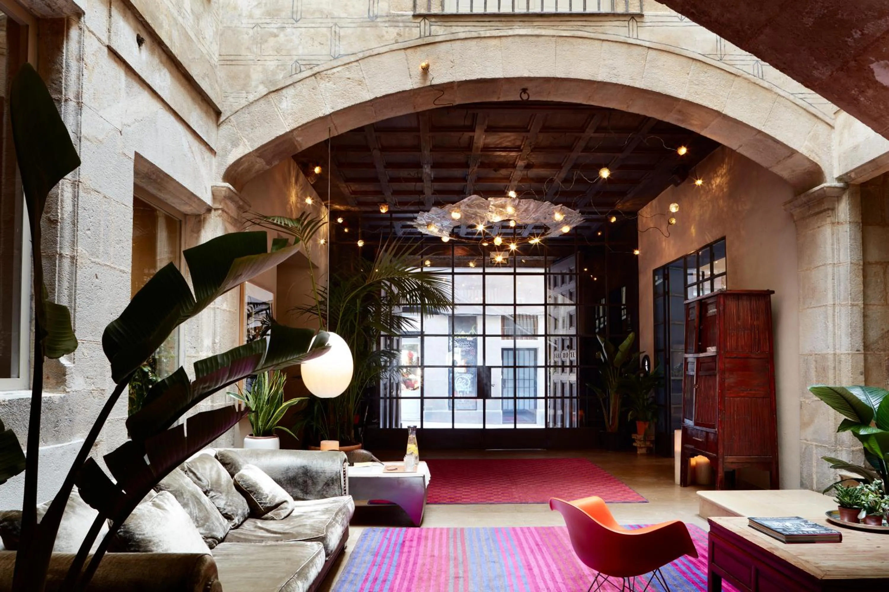 Lobby or reception in Hotel Neri – Relais & Chateaux