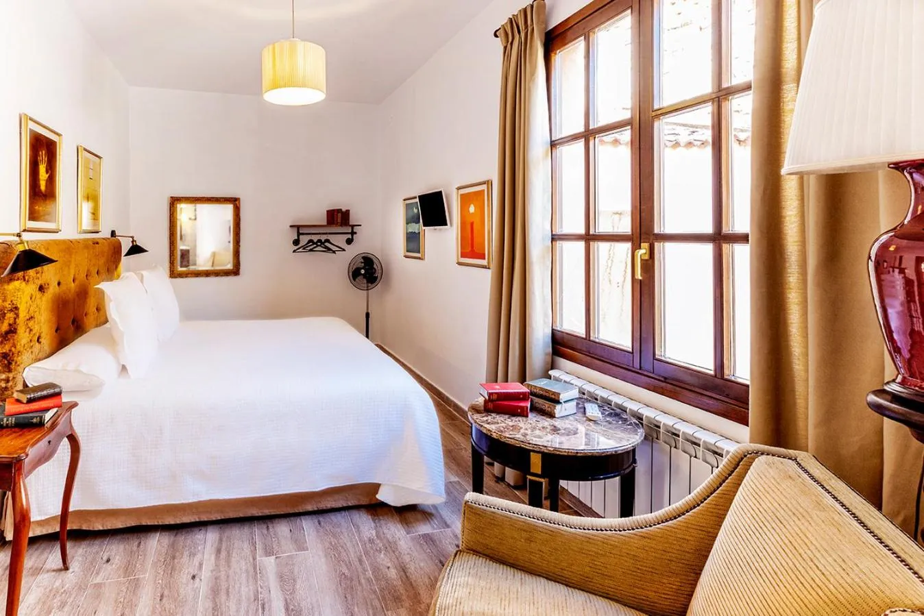 Bed in Hotel Spa Salinas de Imón