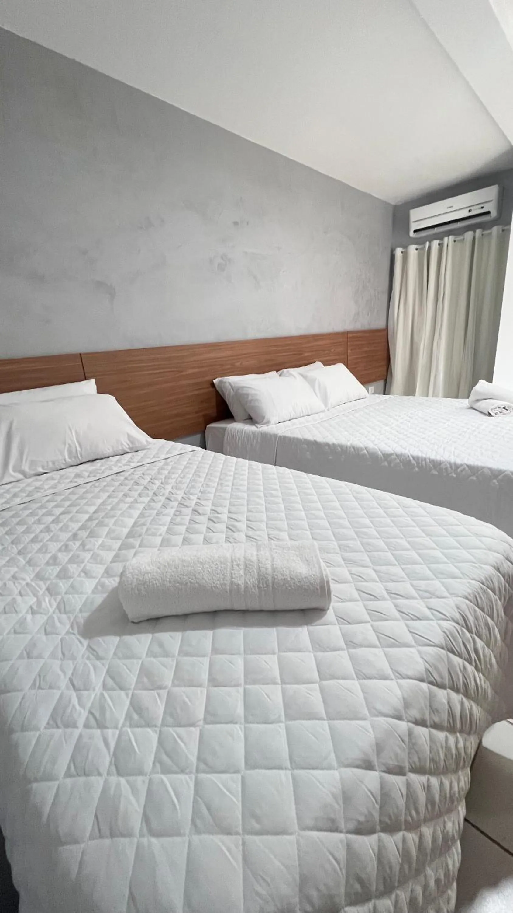 Bed in Pousada Mali em frente as Piscinas Naturais