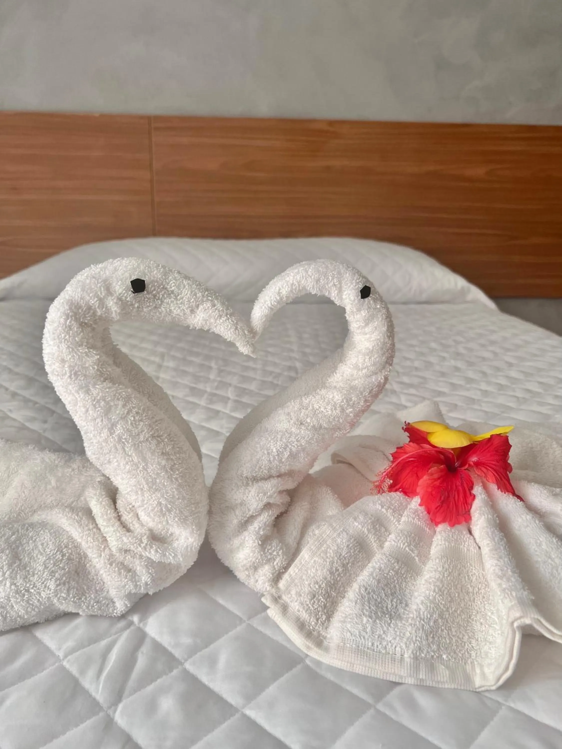 Bed in Pousada Mali em frente as Piscinas Naturais