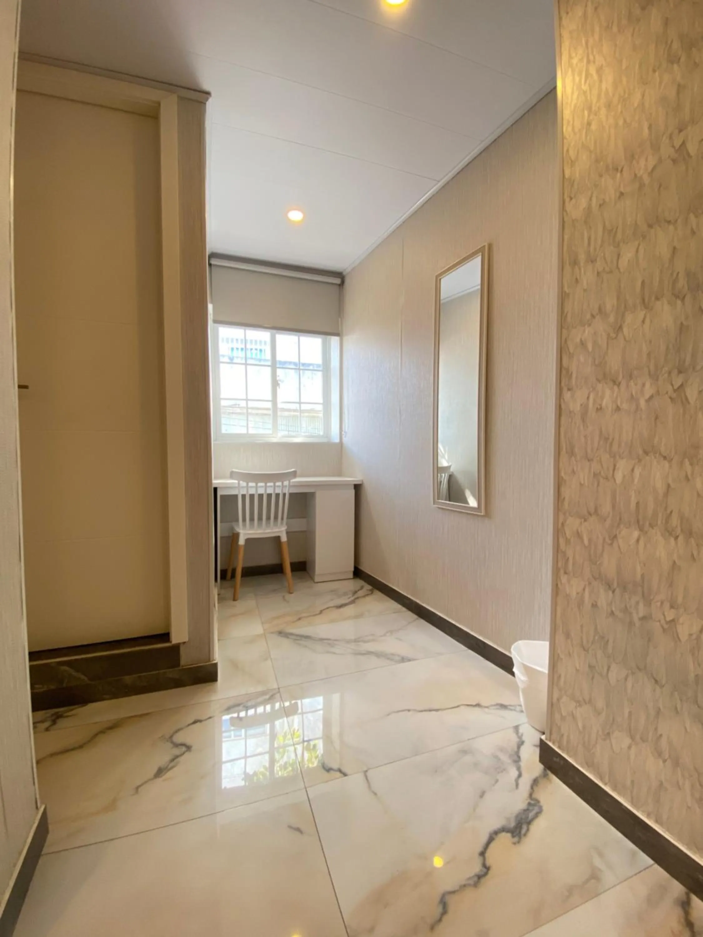 Seating area in WH HOTEL