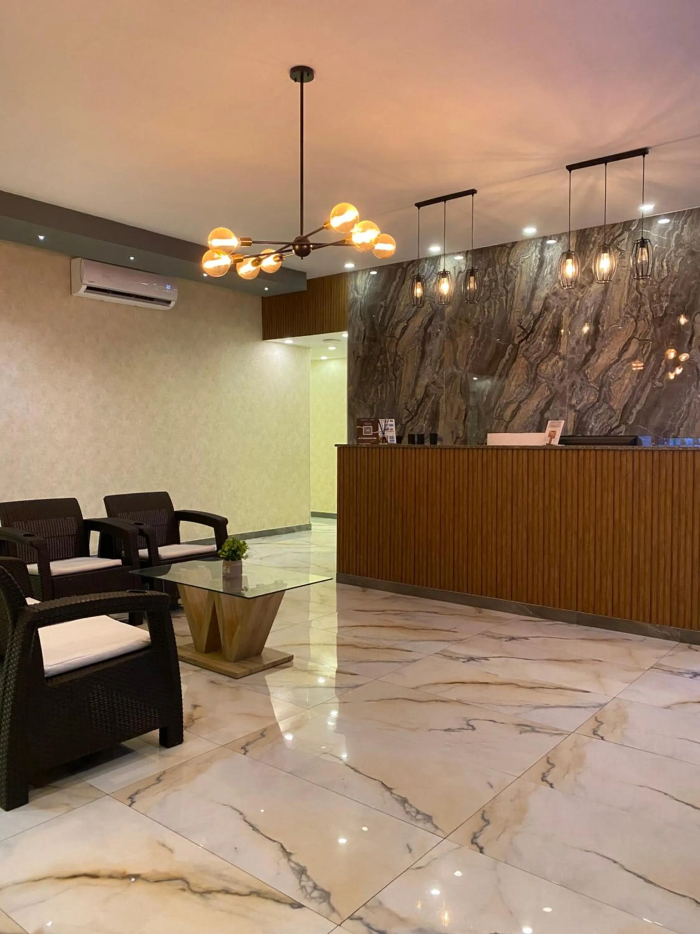 Lobby or reception in WH HOTEL