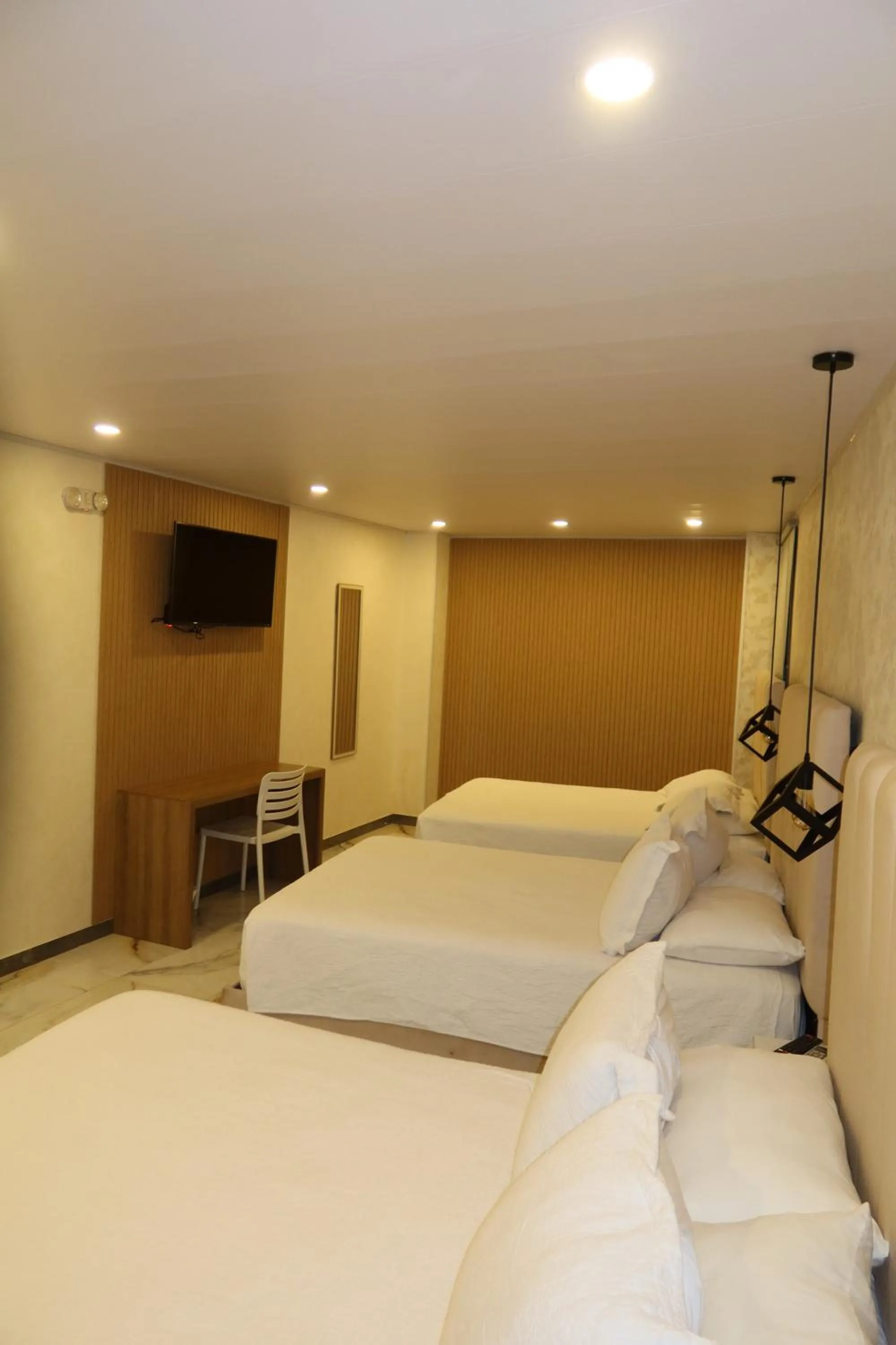 Photo of the whole room, Bed in WH HOTEL