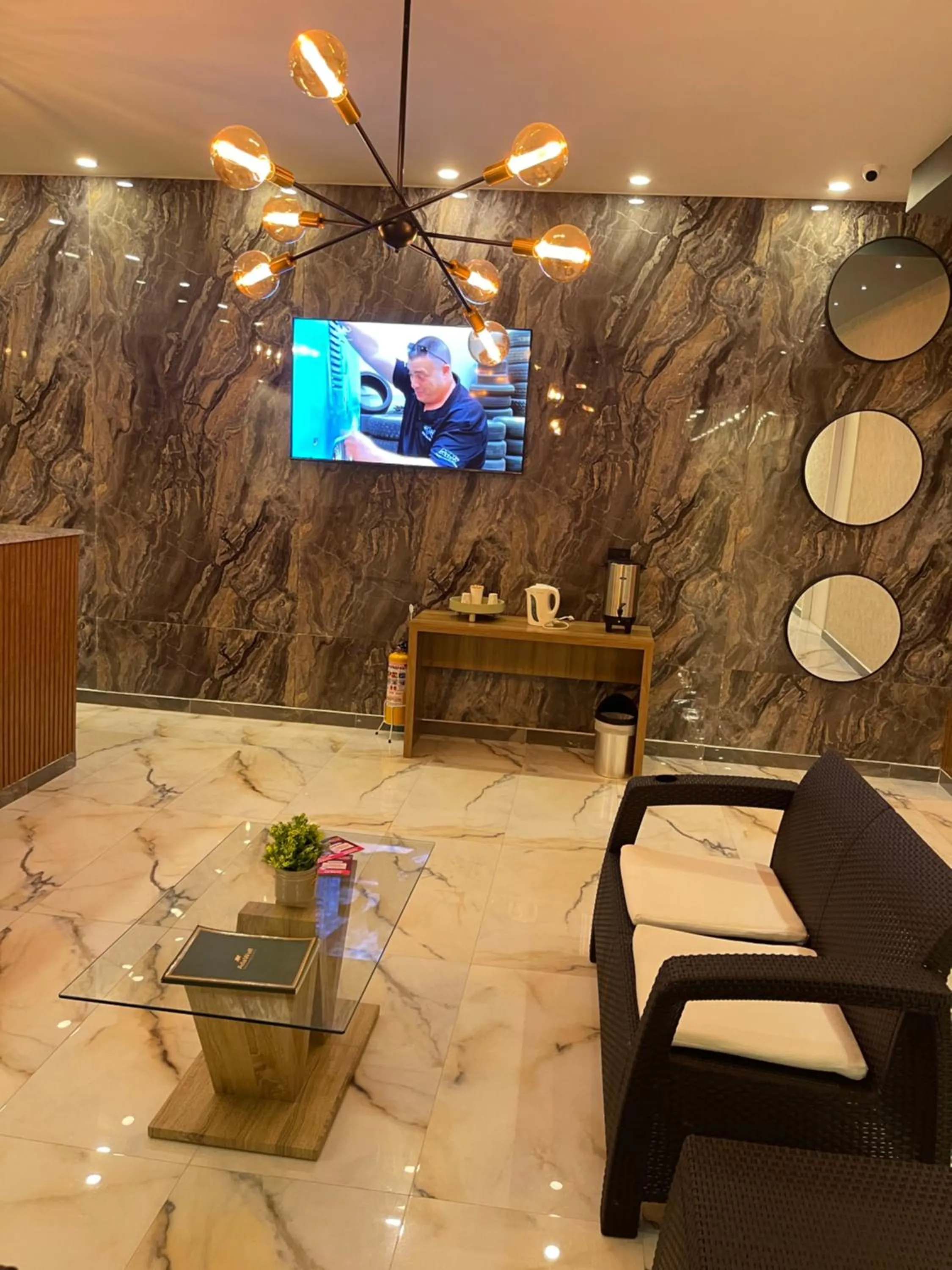 Living room in WH HOTEL