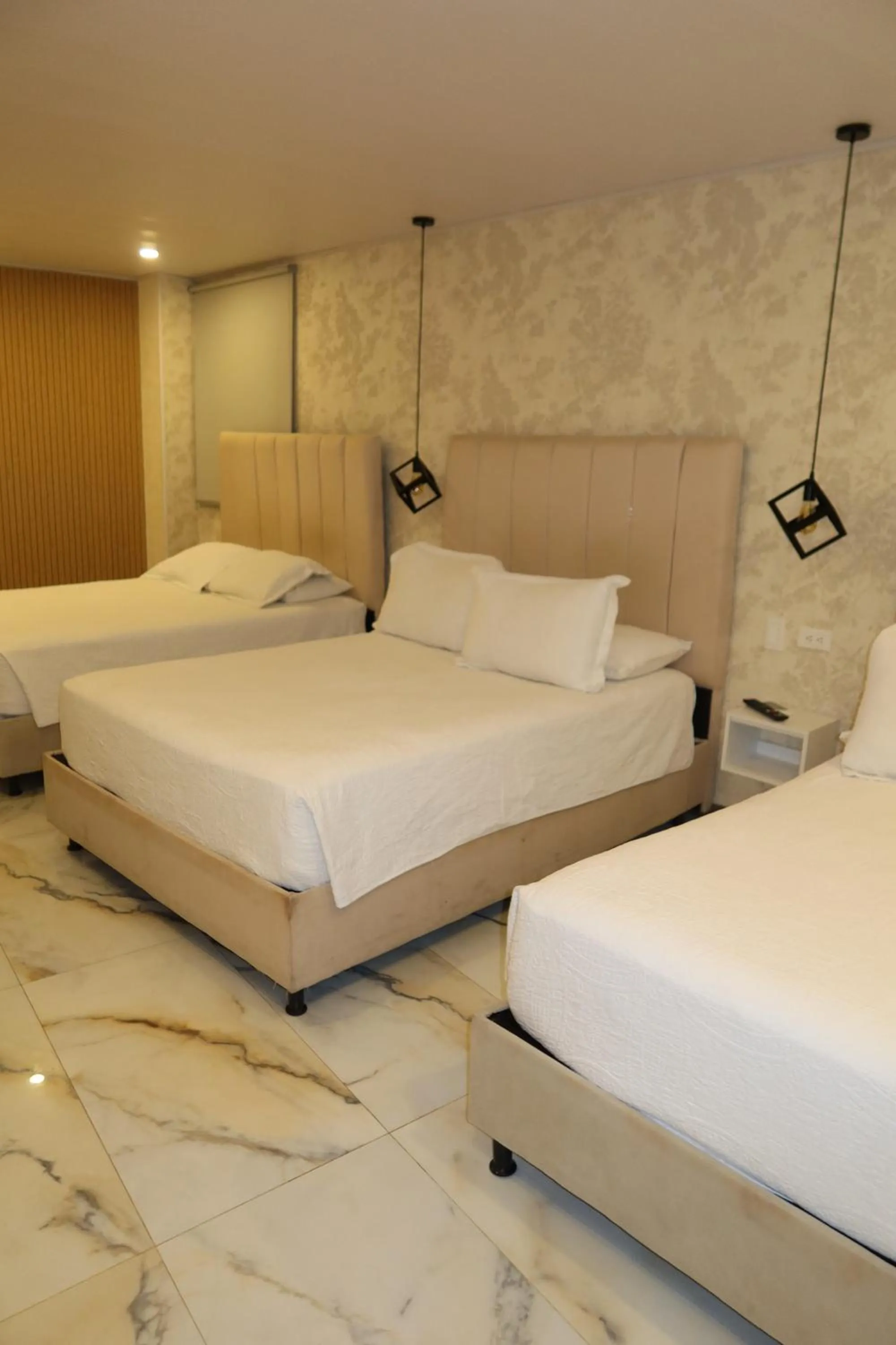 Photo of the whole room, Bed in WH HOTEL