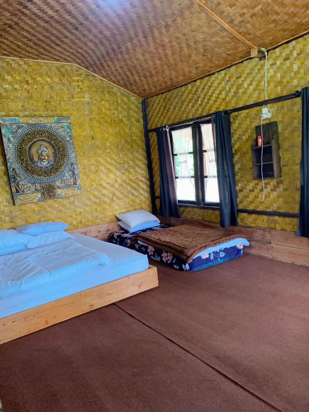 Bed in Kampung Bareto Cottage And Resto